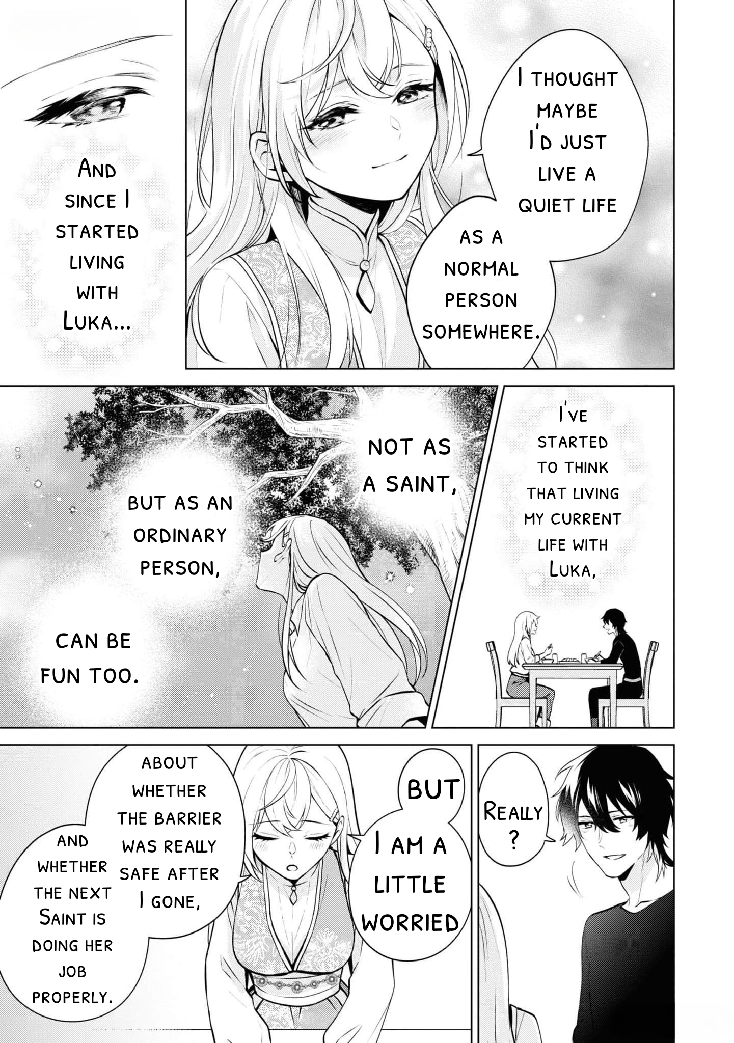 Seishin Seijo: Konyaku Hakisareta Tsuihou Seijo desu ga, Ookami Ouji no Noroi wo Toite Dekiaisaretemasu Chapter 9 - page 5