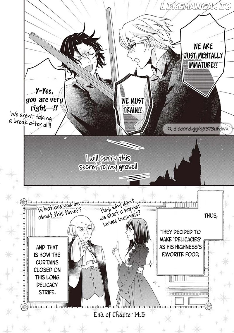 The Struggles of a Reincarnated Marquess's Daughter--- I'll Be Taken Down in Style! chapter 14.5 - page 22