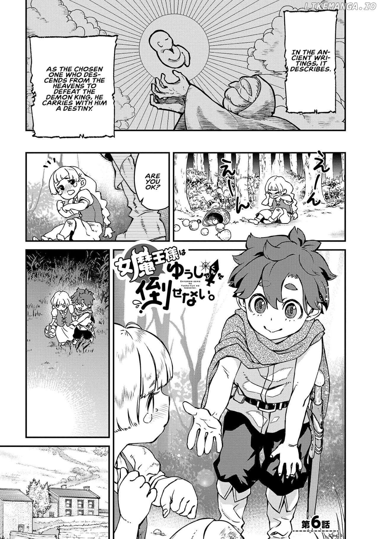 Onnamaou-Sama Wa Yuusha-Kun O Taosenai. Chapter 6 - page 2