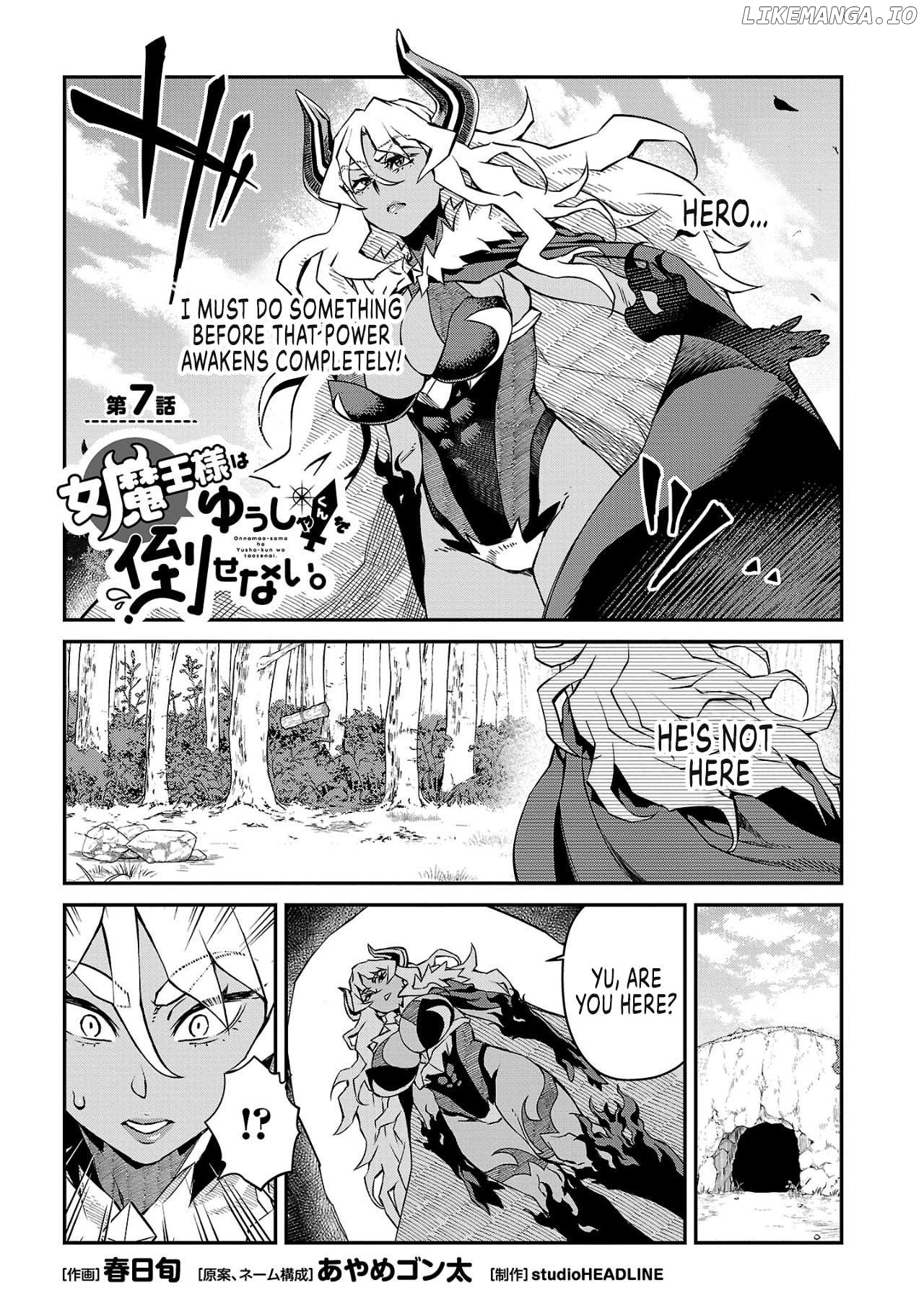 Onnamaou-Sama Wa Yuusha-Kun O Taosenai. Chapter 7 - page 2