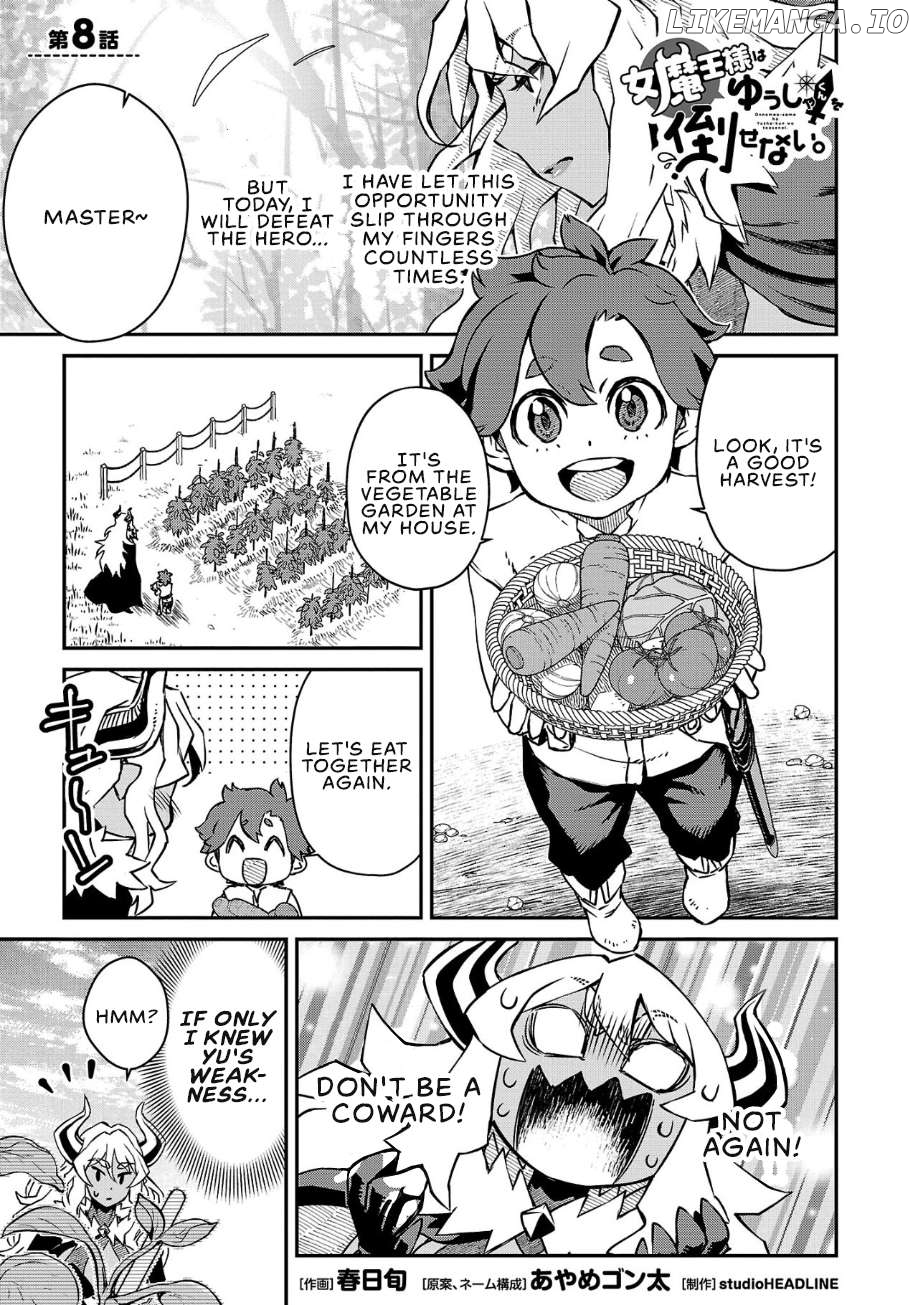 Onnamaou-Sama Wa Yuusha-Kun O Taosenai. Chapter 8 - page 1