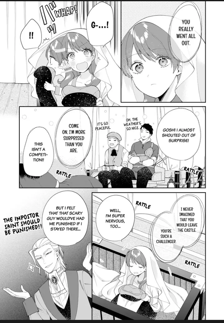 I'm a (Fake) Saint Who Was Summoned to Another World, But Apparently I'm Fated to Die If I Don't Marry the Prince Chapter 8 - page 12