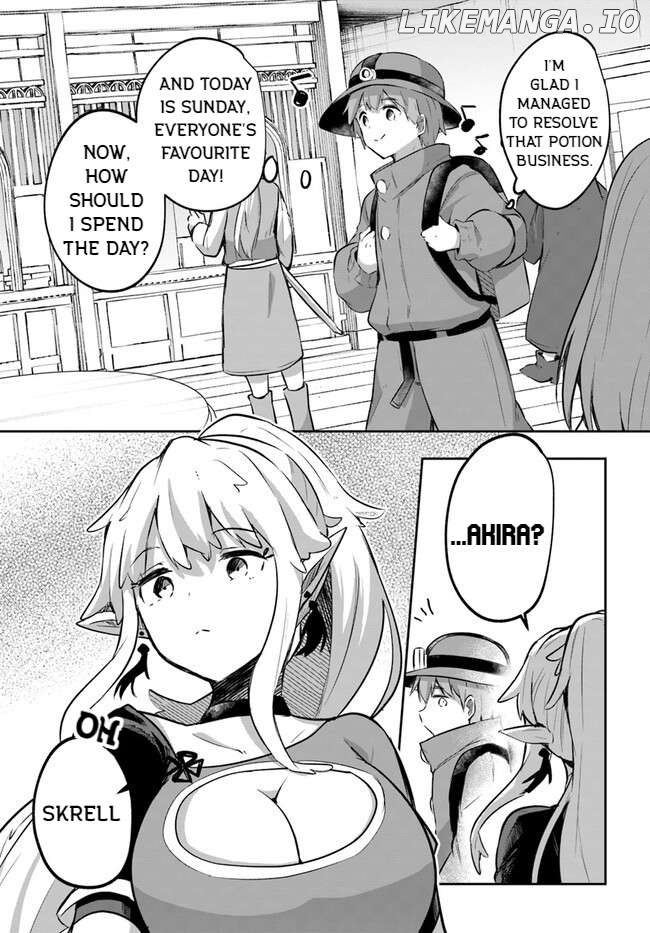 After School Labyrinth Adventurer ~ I'm now able to go back and forth between Japan and another world, and I'll work hard to level up~ Chapter 11 - page 13