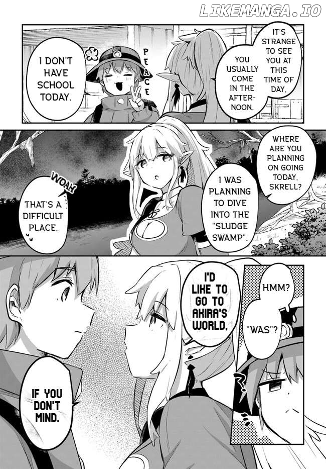 After School Labyrinth Adventurer ~ I'm now able to go back and forth between Japan and another world, and I'll work hard to level up~ Chapter 11 - page 14