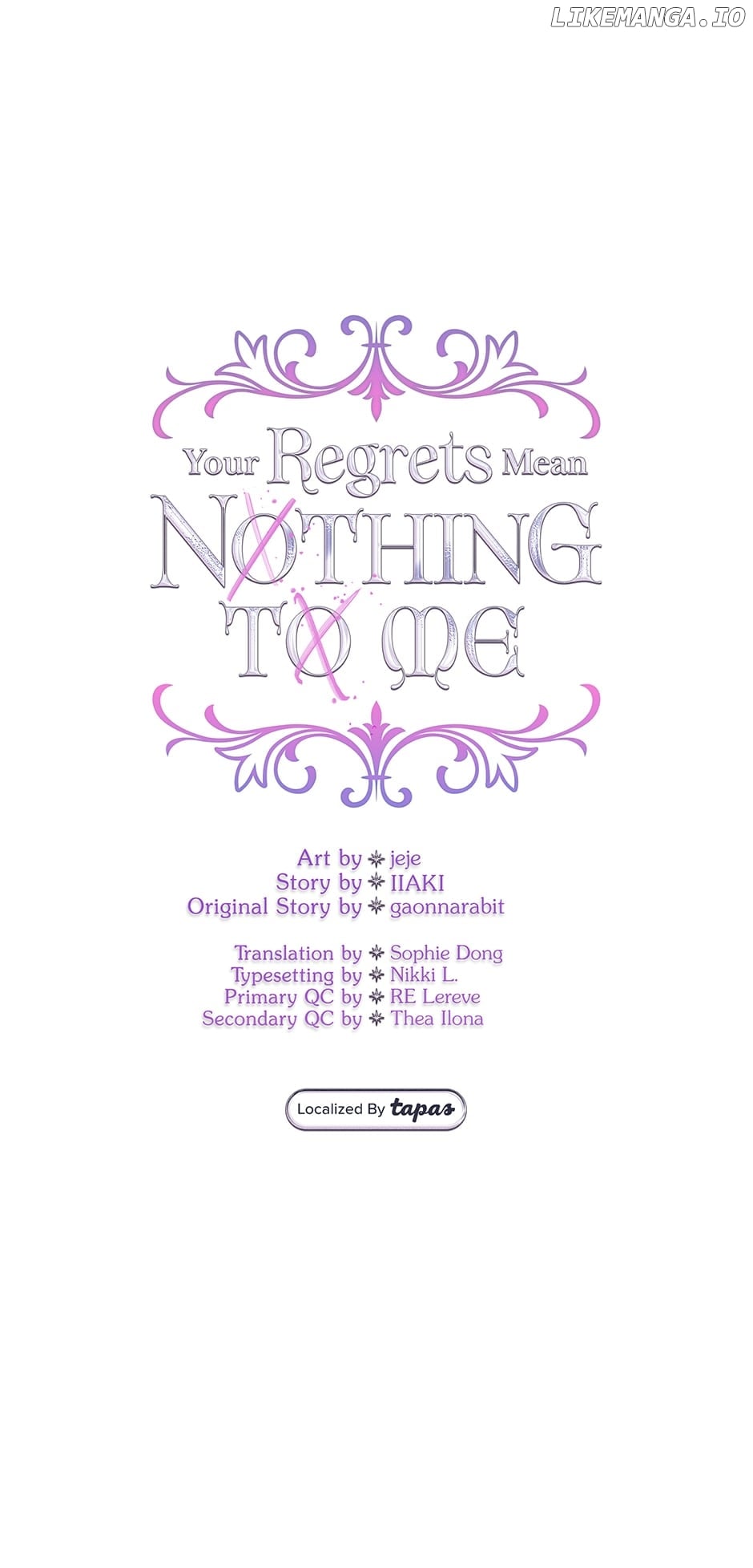 Your Regrets Mean Nothing to Me Chapter 123 - page 6