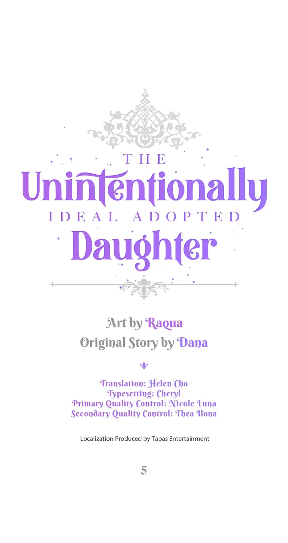 The Unintentionally Ideal Adopted Daughter Chapter 5 - page 8