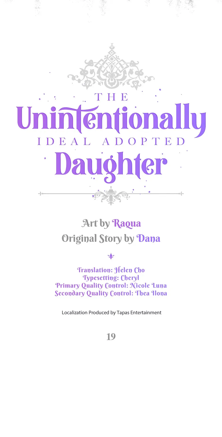 The Unintentionally Ideal Adopted Daughter Chapter 19 - page 6