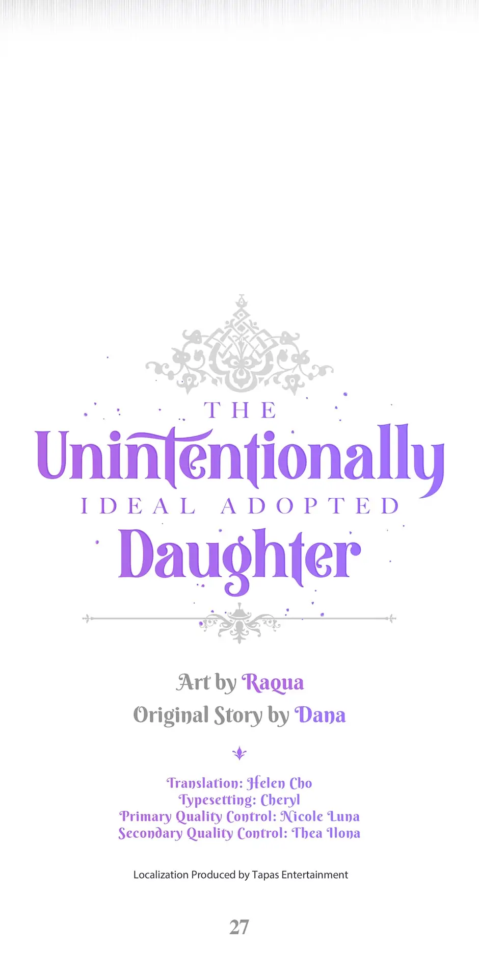 The Unintentionally Ideal Adopted Daughter Chapter 27 - page 5