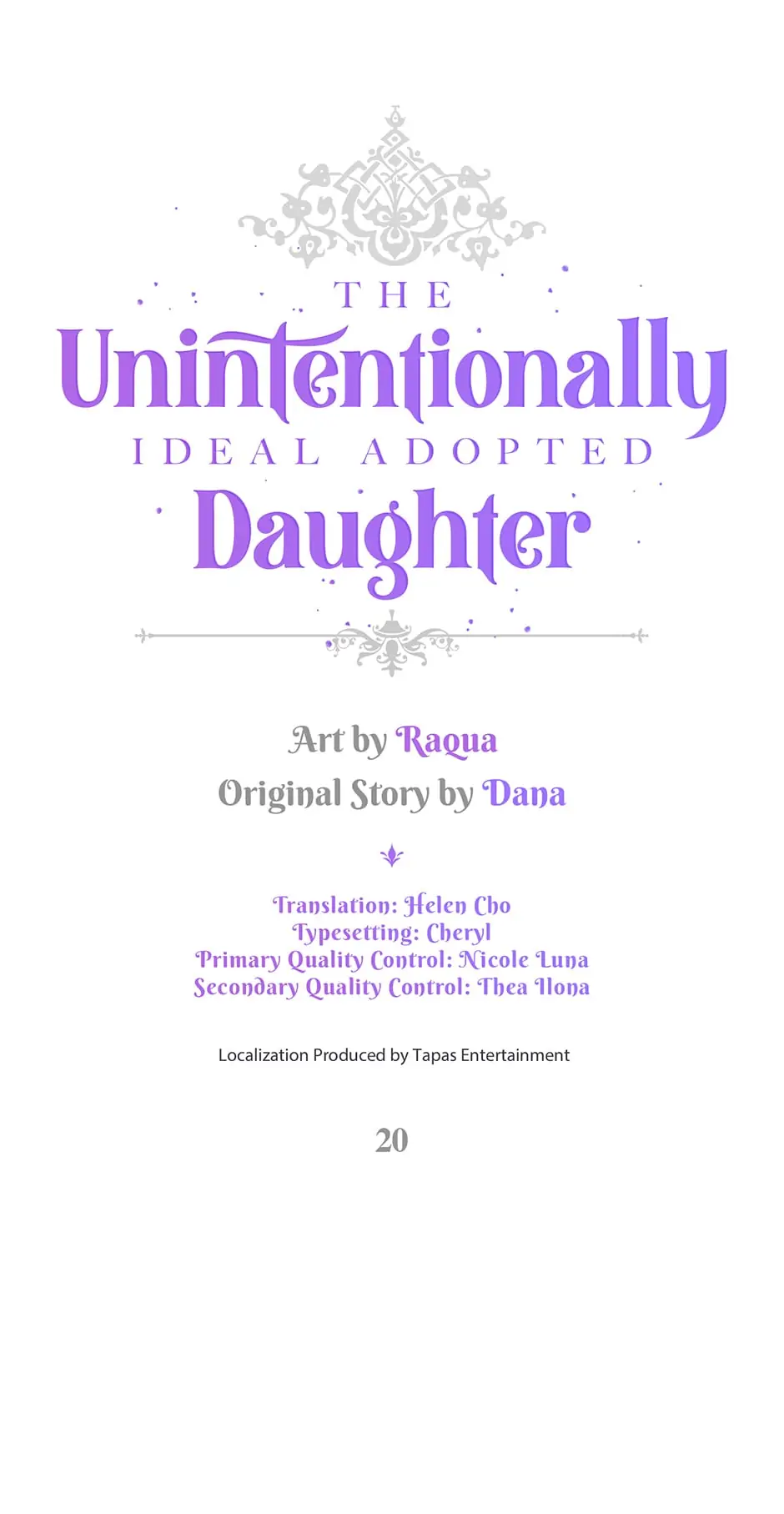 The Unintentionally Ideal Adopted Daughter Chapter 20 - page 7