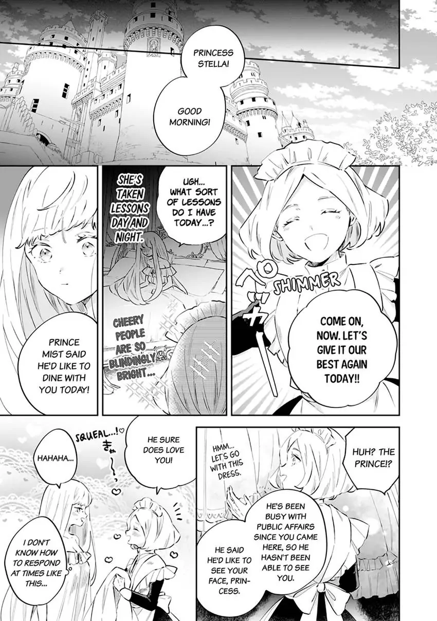 Body Swap of a Nerdy Girl and A Princess Reborn in Another World: Kiss Me Until I'm Wet Inside... Chapter 2.1 - page 10
