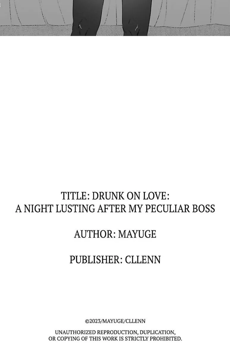 Drunk on Love: A Night Lusting After My Peculiar Boss Chapter 4 - page 26