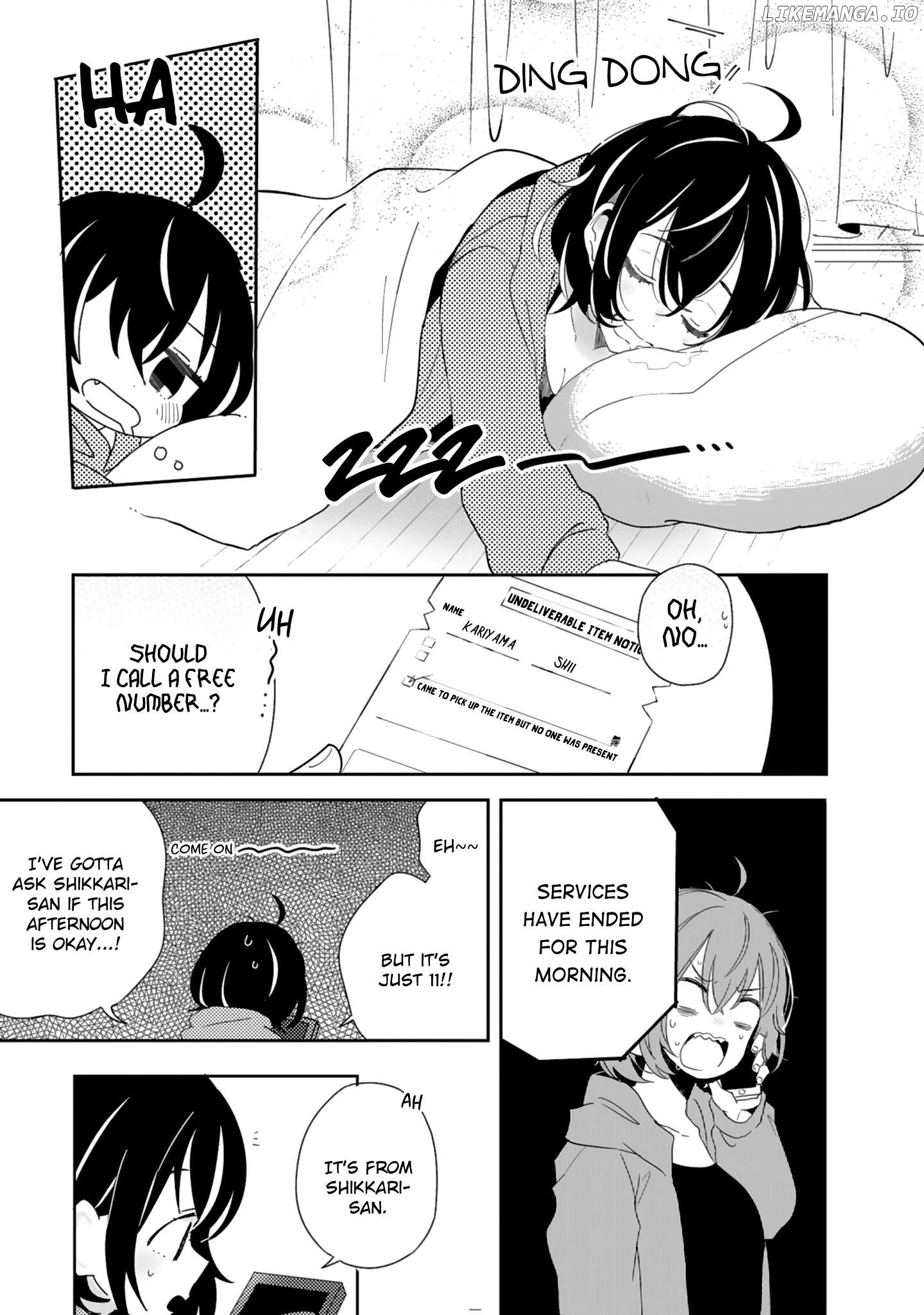 Doukyonin ga Fuantei Deshite Chapter 8 - page 3