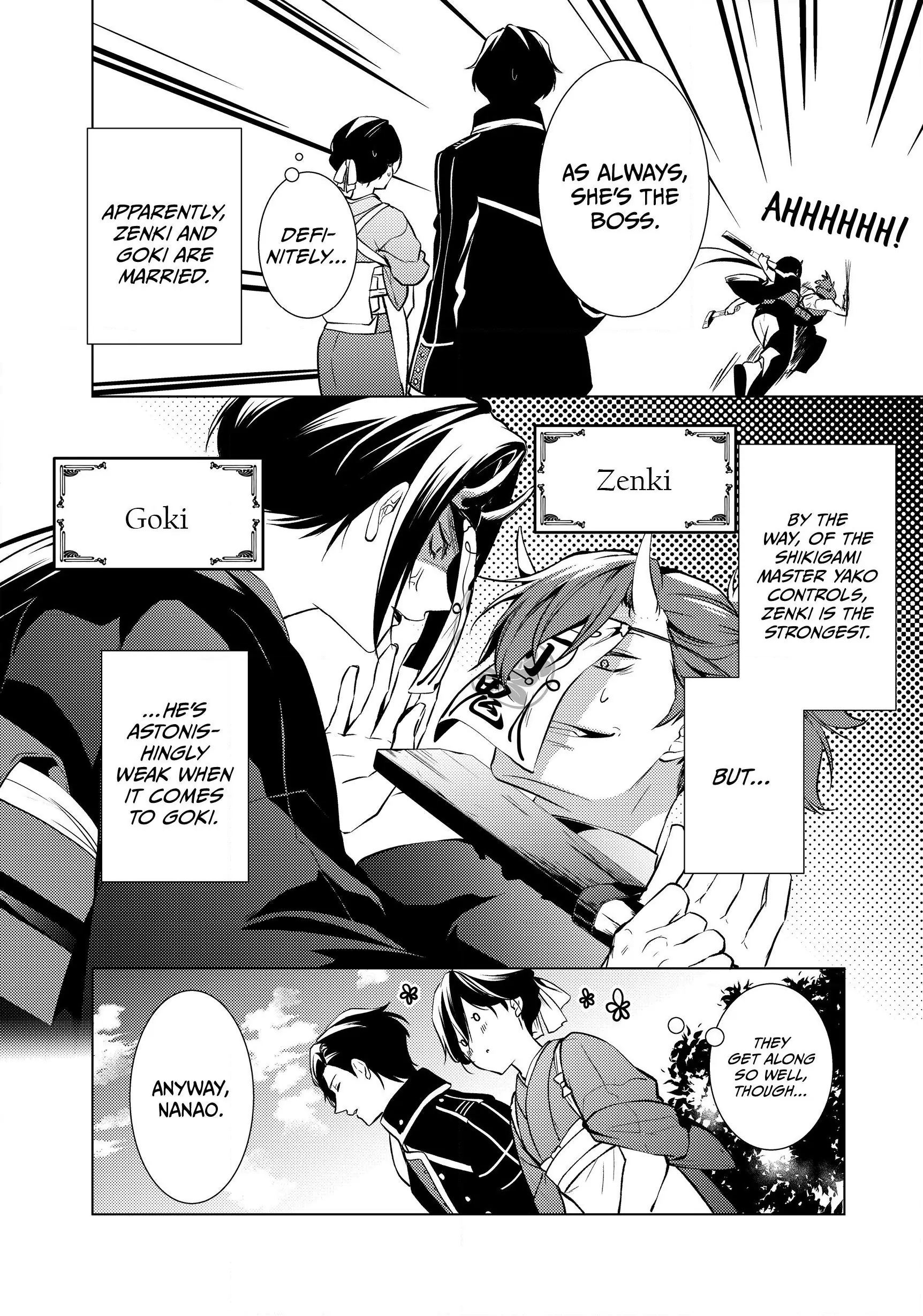 The Ayakashi Hunter's Tainted Bride Chapter 6.1 - page 8