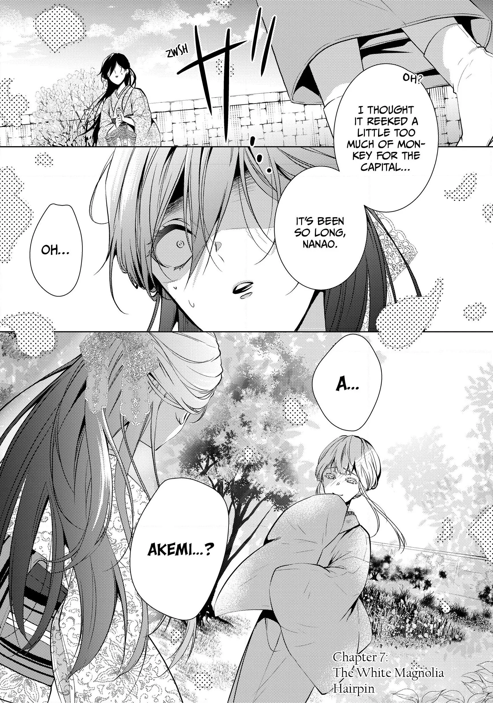 The Ayakashi Hunter's Tainted Bride Chapter 7.1 - page 1