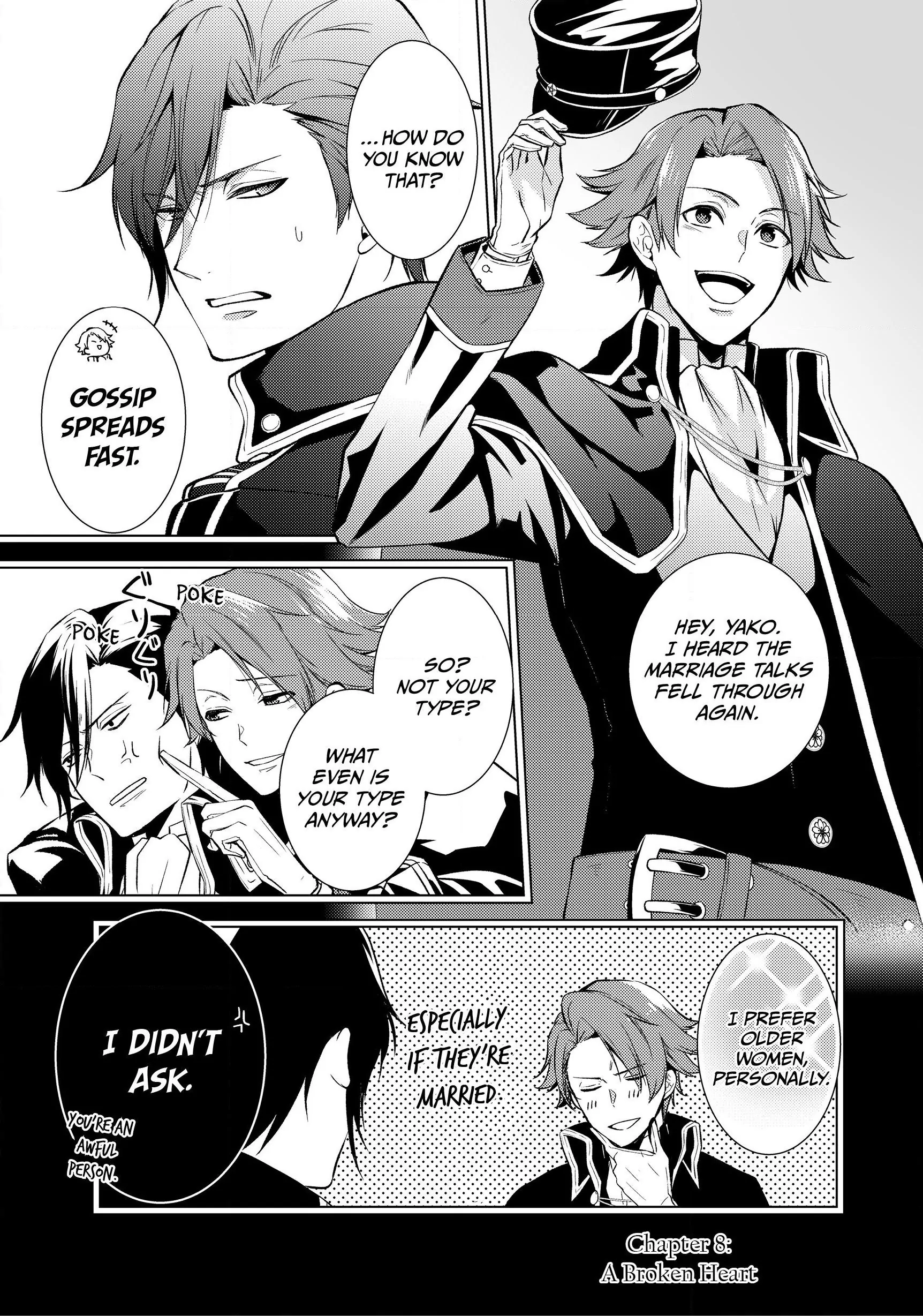 The Ayakashi Hunter's Tainted Bride Chapter 8.1 - page 1