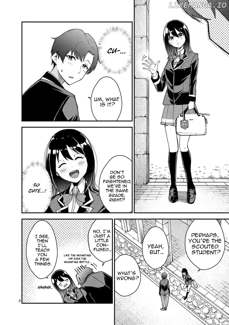 Saikyou ni Uzai Kanojo no, Asu kara Tsukaeru Mount Lesson Chapter 2 - page 3