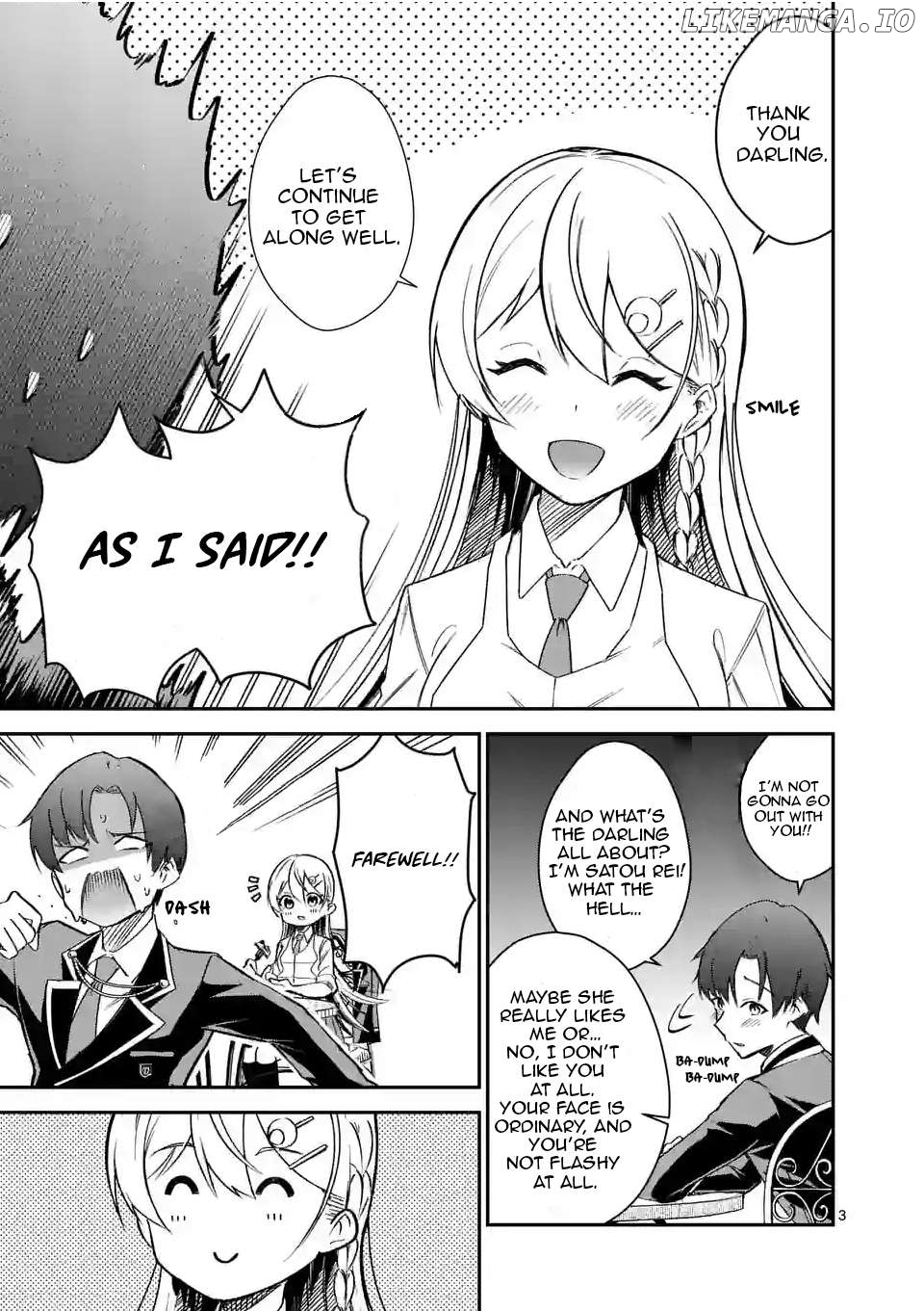 Saikyou ni Uzai Kanojo no, Asu kara Tsukaeru Mount Lesson Chapter 3 - page 5
