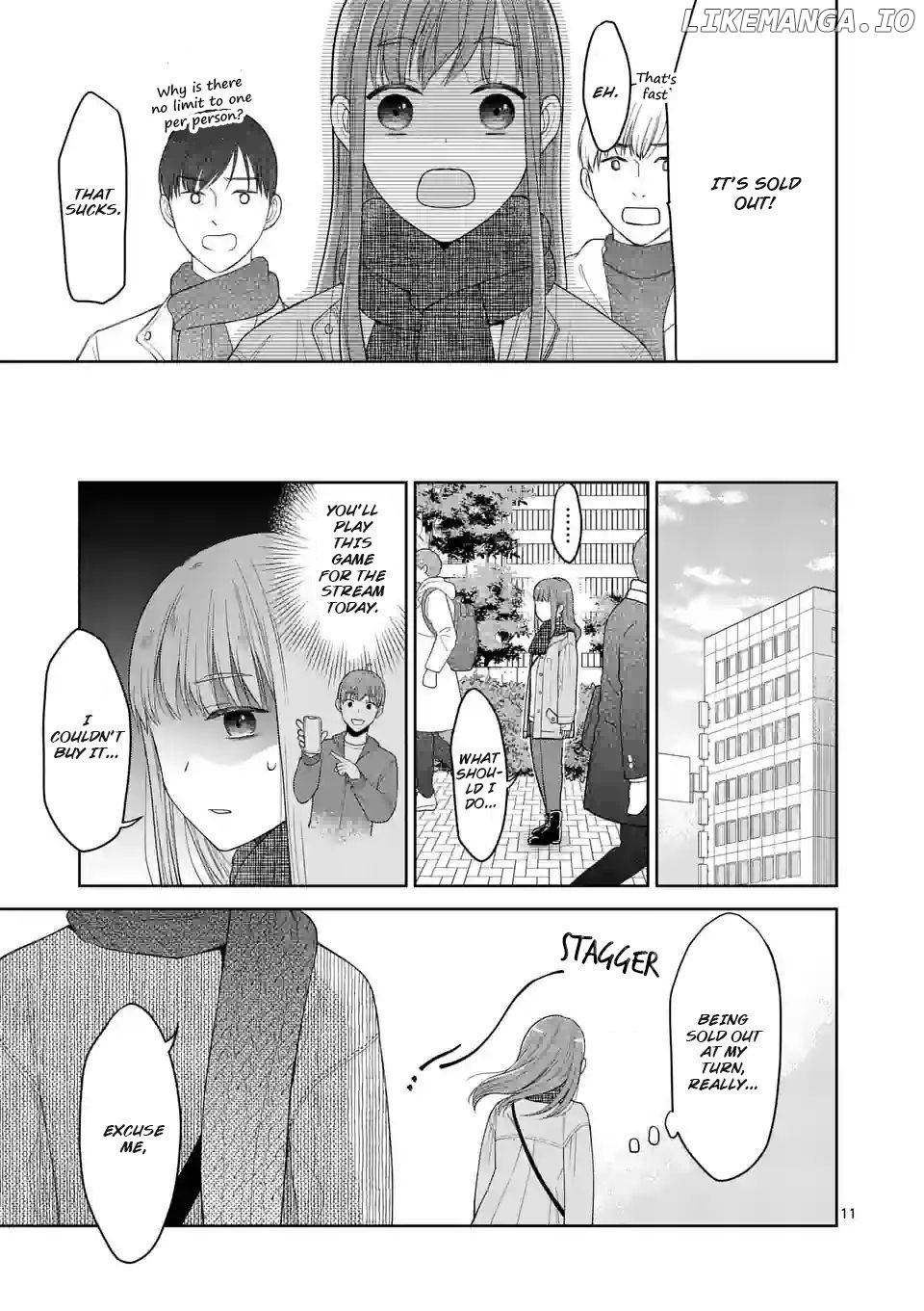 Tsuitenai Game Jikkyousha wa Akogare no Hito ni Kakinsareru Chapter 3 - page 11