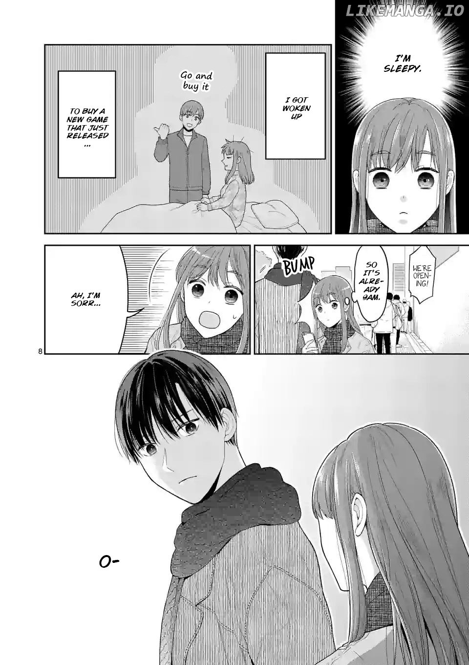 Tsuitenai Game Jikkyousha wa Akogare no Hito ni Kakinsareru Chapter 3 - page 8