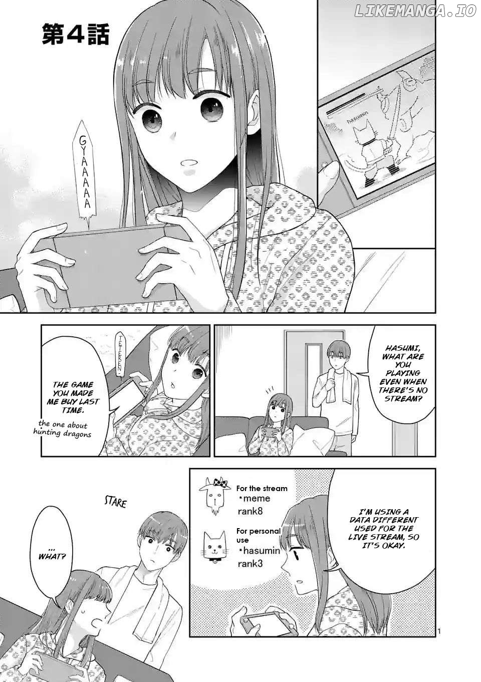 Tsuitenai Game Jikkyousha wa Akogare no Hito ni Kakinsareru Chapter 4 - page 1