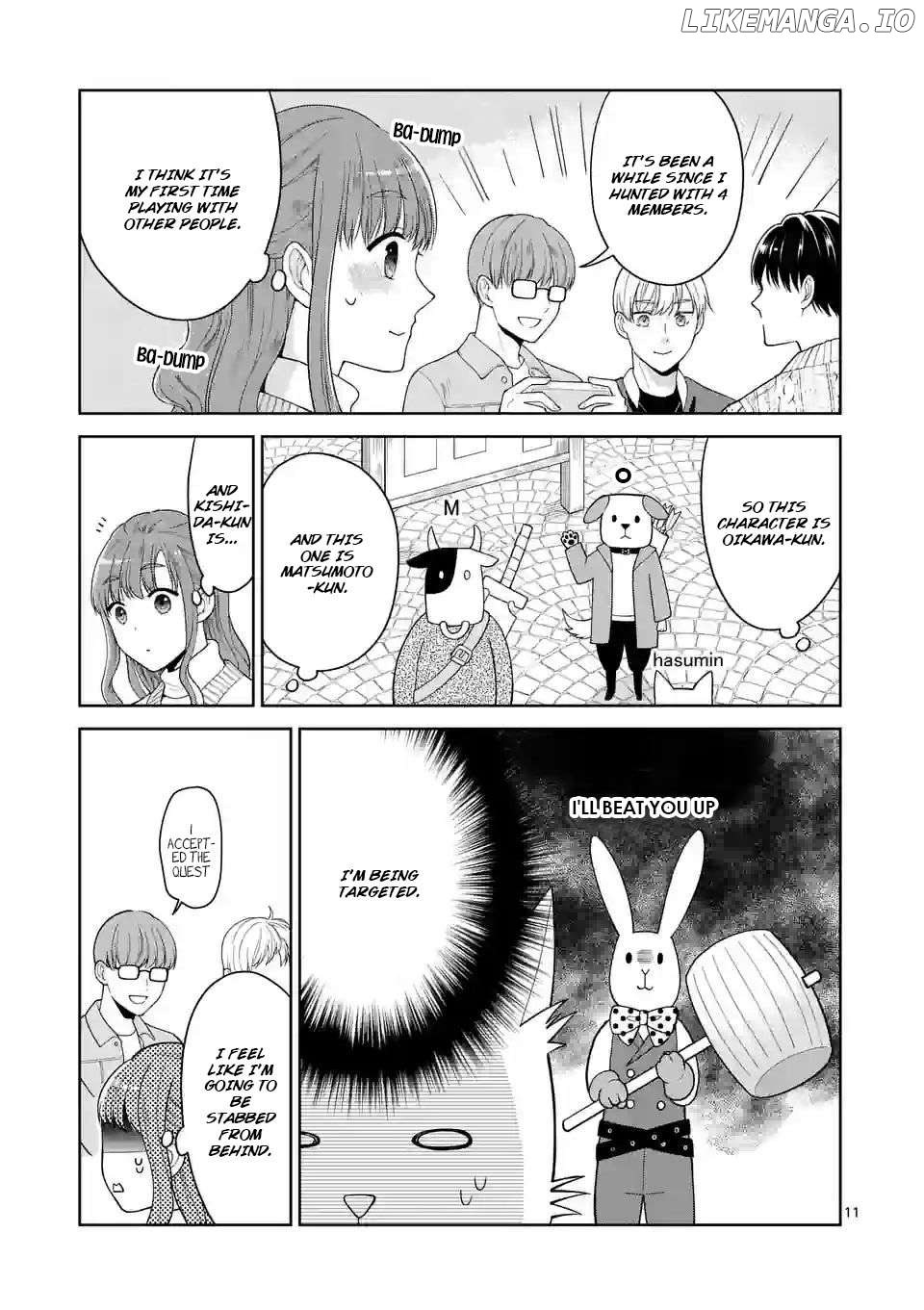 Tsuitenai Game Jikkyousha wa Akogare no Hito ni Kakinsareru Chapter 4 - page 11