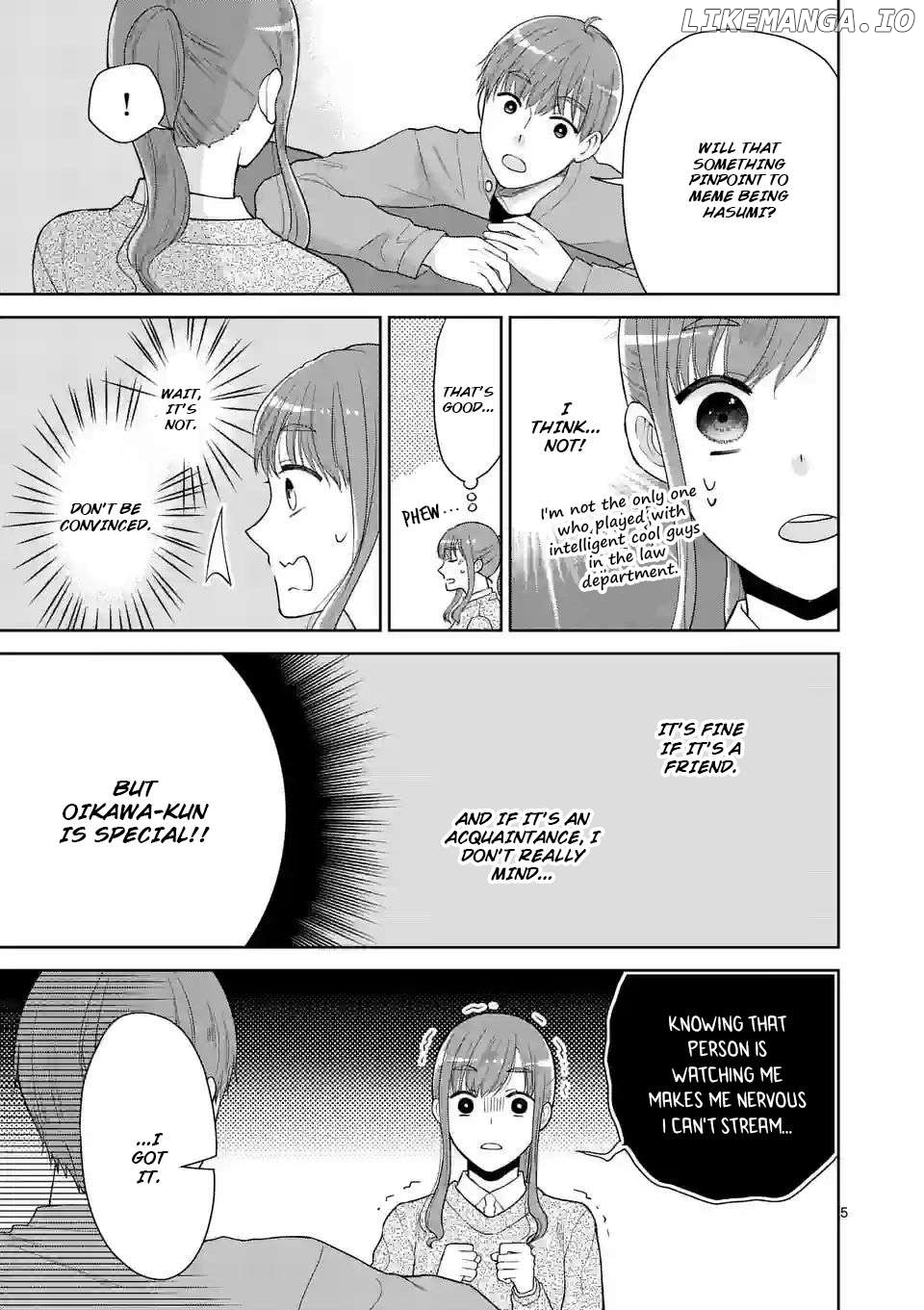 Tsuitenai Game Jikkyousha wa Akogare no Hito ni Kakinsareru Chapter 6 - page 5