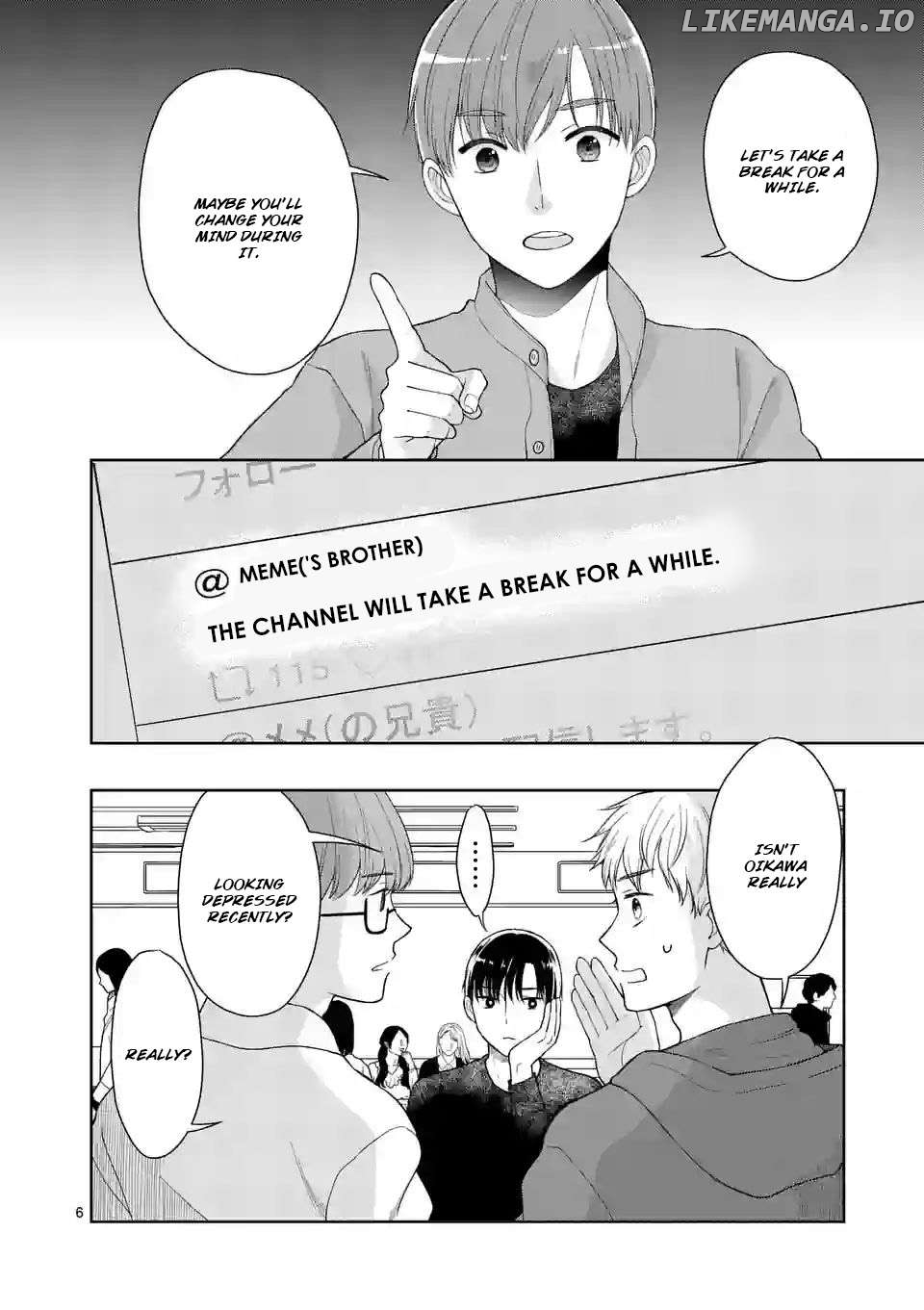 Tsuitenai Game Jikkyousha wa Akogare no Hito ni Kakinsareru Chapter 6 - page 6