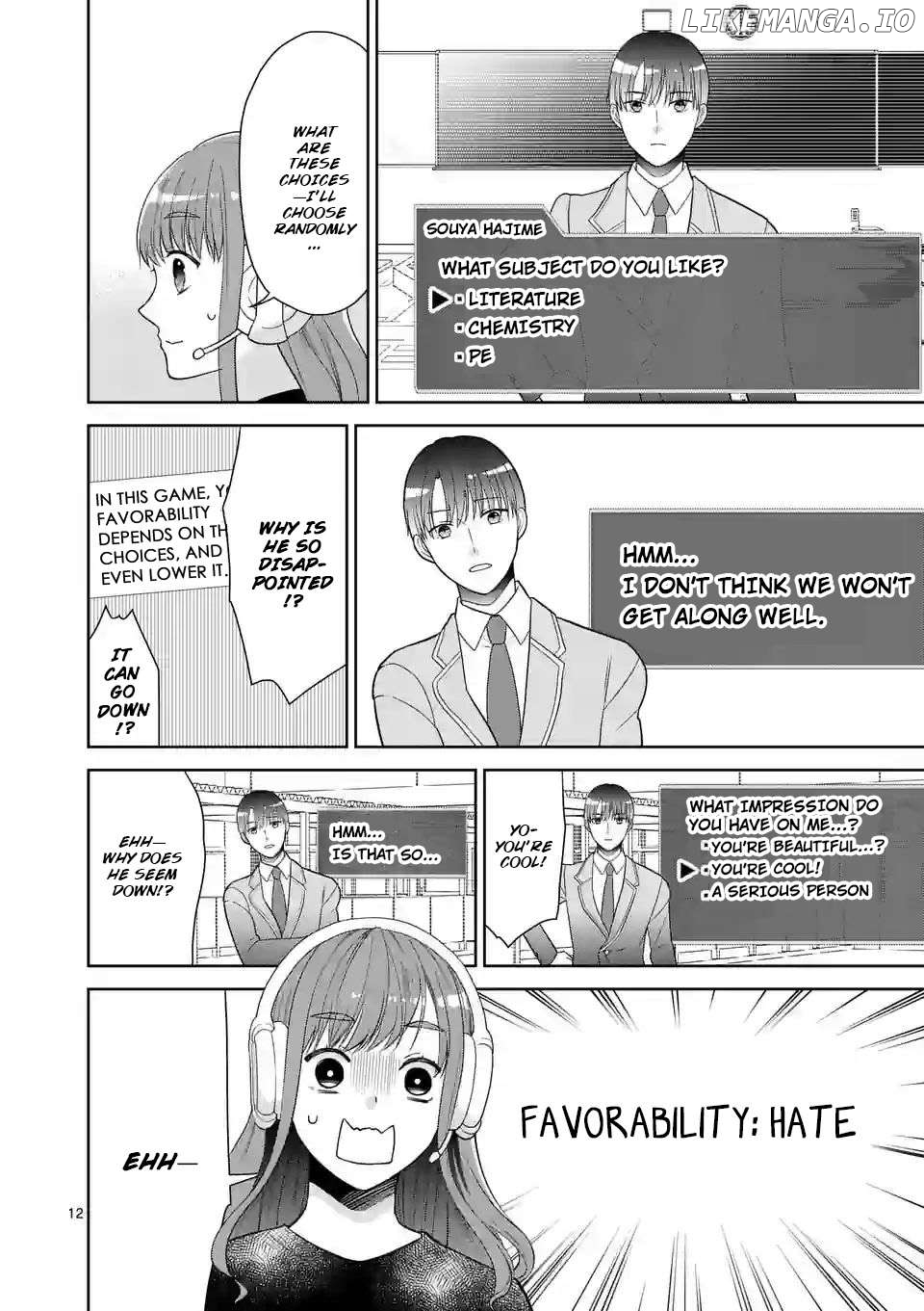 Tsuitenai Game Jikkyousha wa Akogare no Hito ni Kakinsareru Chapter 7 - page 12