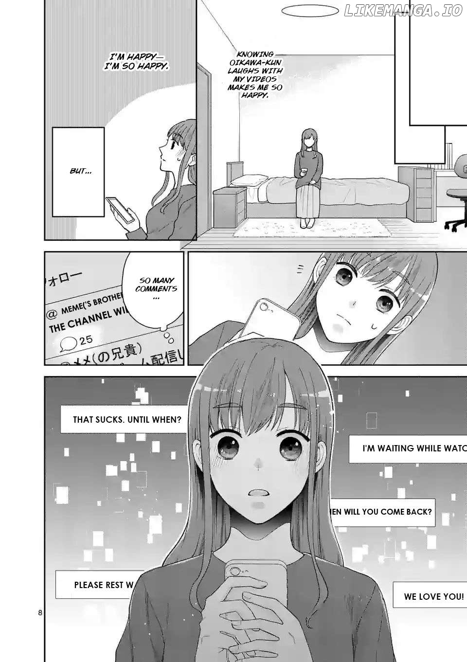 Tsuitenai Game Jikkyousha wa Akogare no Hito ni Kakinsareru Chapter 7 - page 8