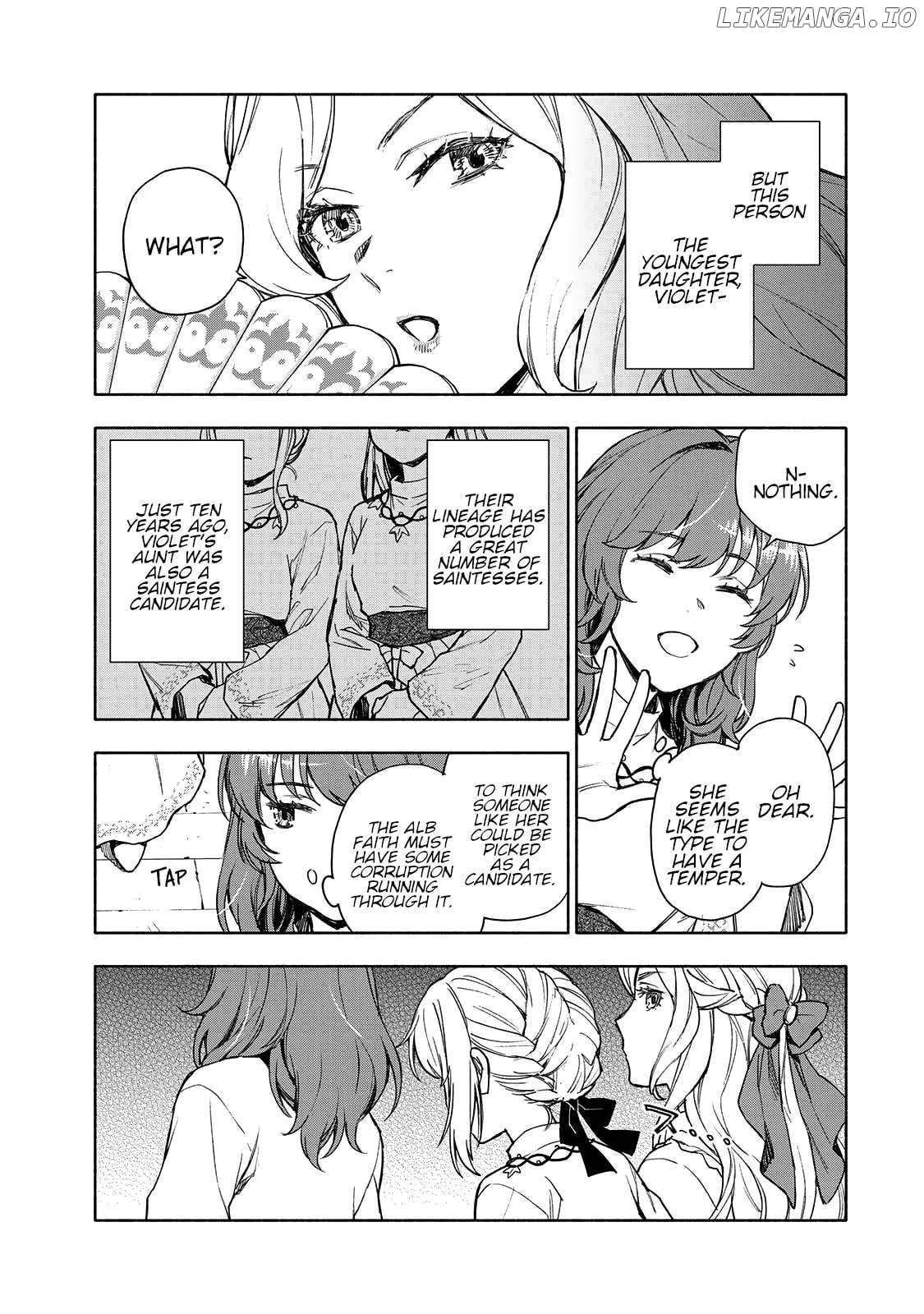 Seijo ni Uso wa Tsuujinai Chapter 3 - page 12
