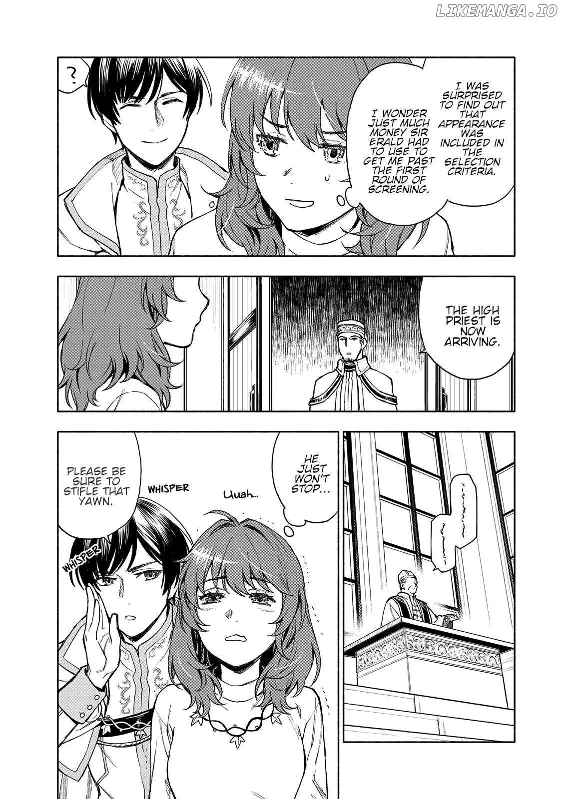 Seijo ni Uso wa Tsuujinai Chapter 3 - page 14