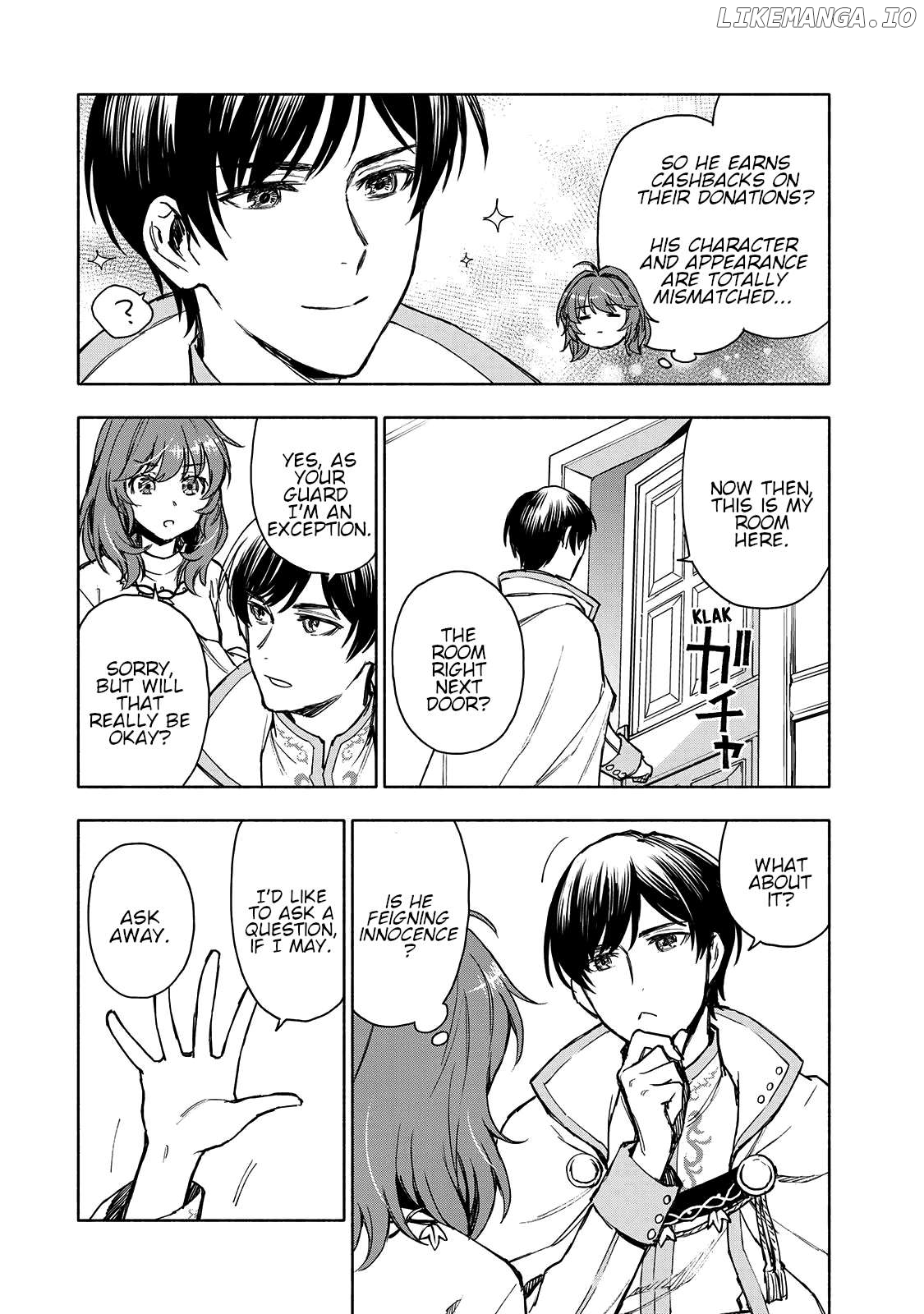 Seijo ni Uso wa Tsuujinai Chapter 3 - page 21