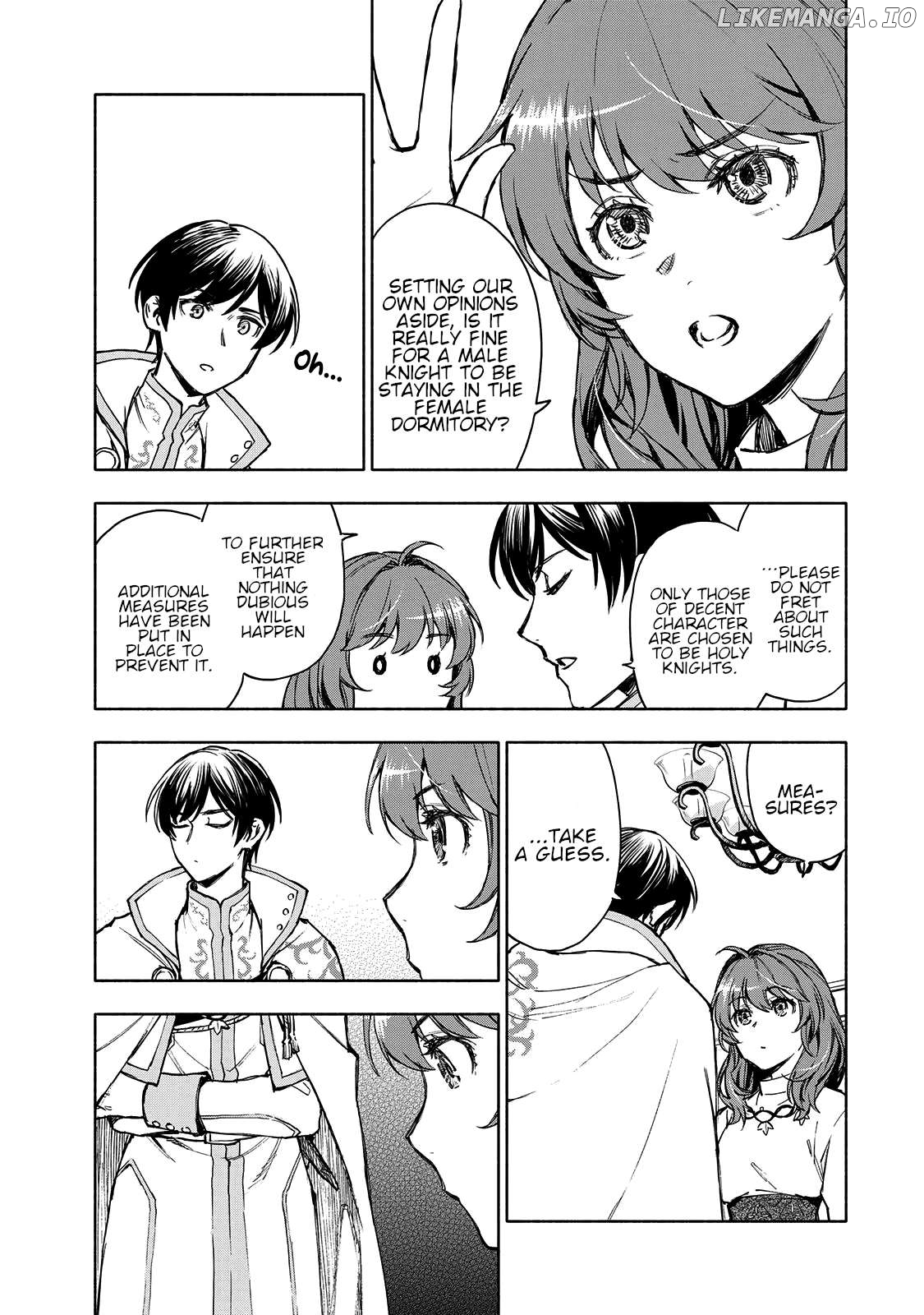 Seijo ni Uso wa Tsuujinai Chapter 3 - page 22