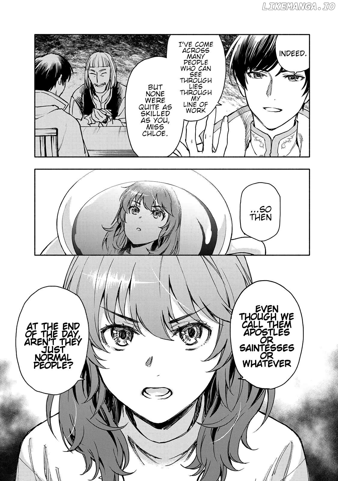 Seijo ni Uso wa Tsuujinai Chapter 3 - page 26