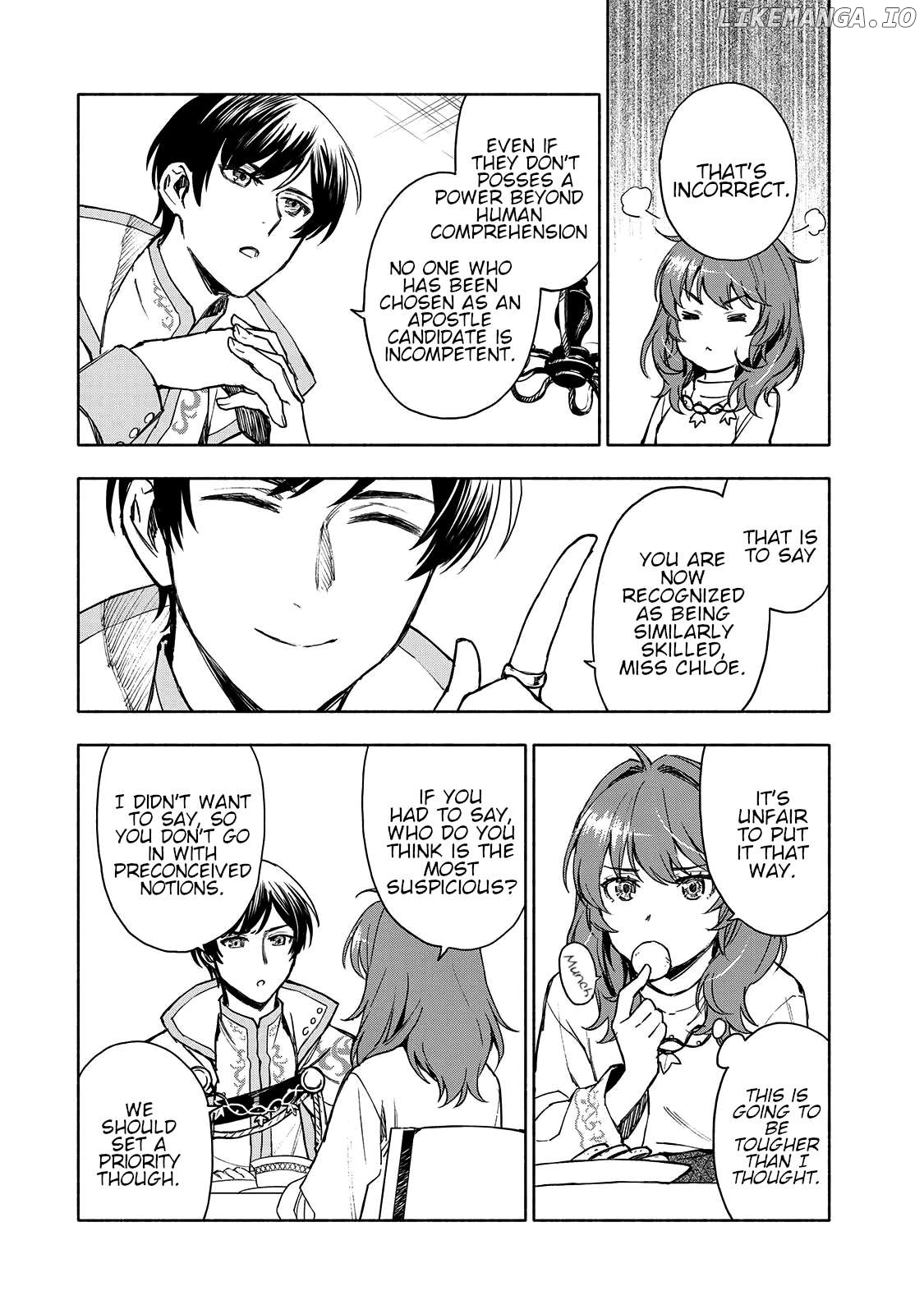 Seijo ni Uso wa Tsuujinai Chapter 3 - page 27