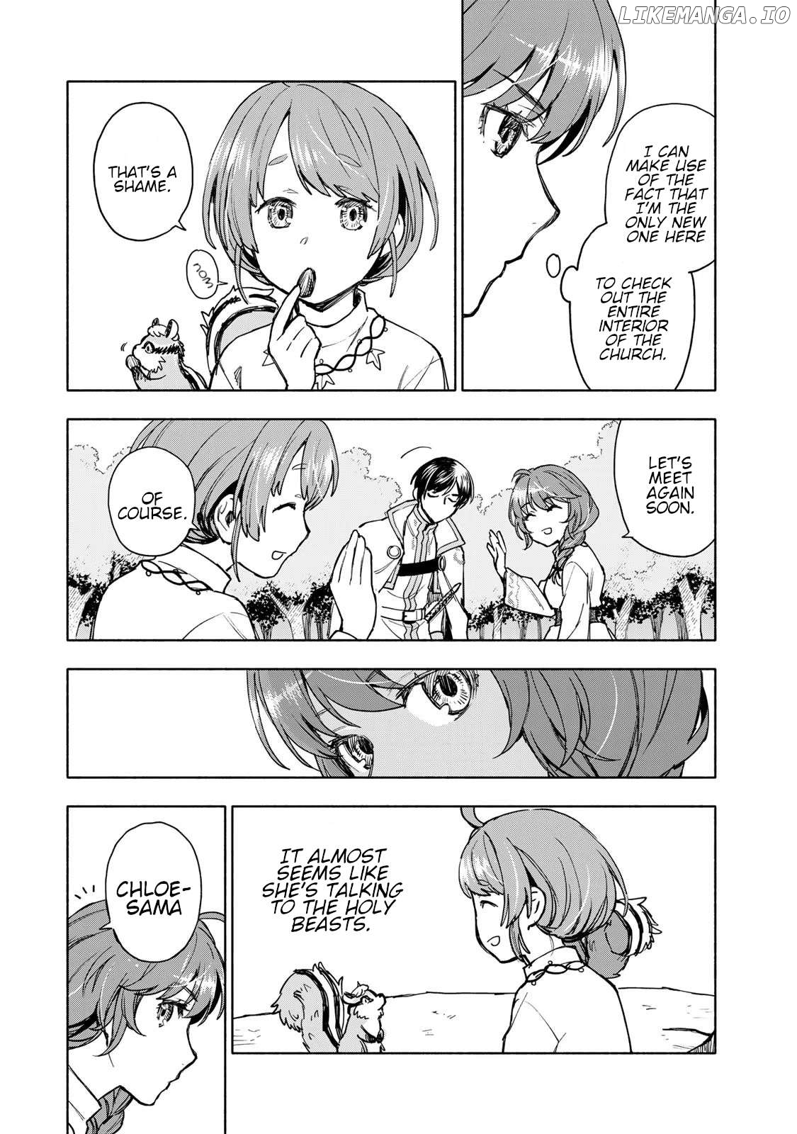 Seijo ni Uso wa Tsuujinai Chapter 4 - page 32