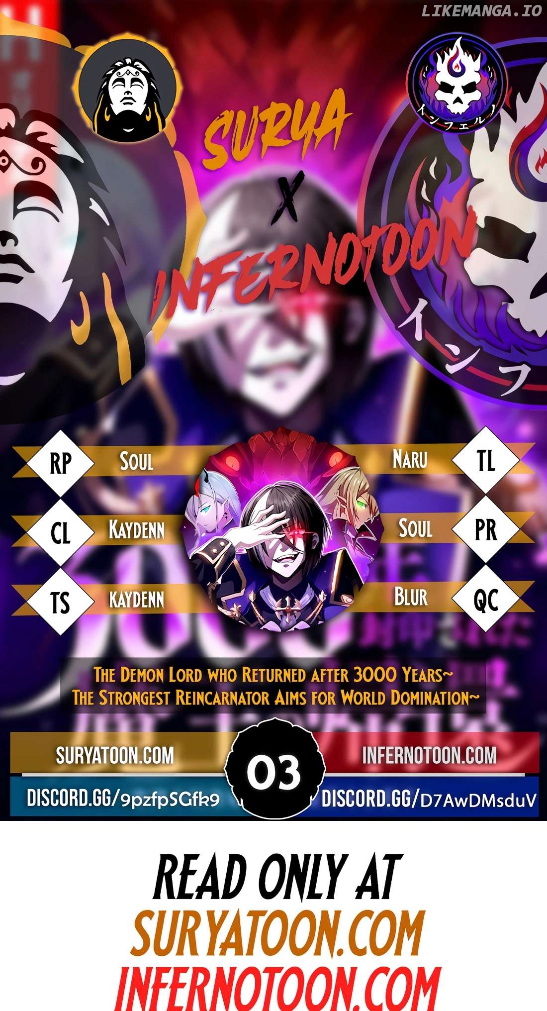The Demon Lord who Returned after 3000 Years ~ The Strongest Reincarnator Aims for World Domination ~ Chapter 3 - page 1