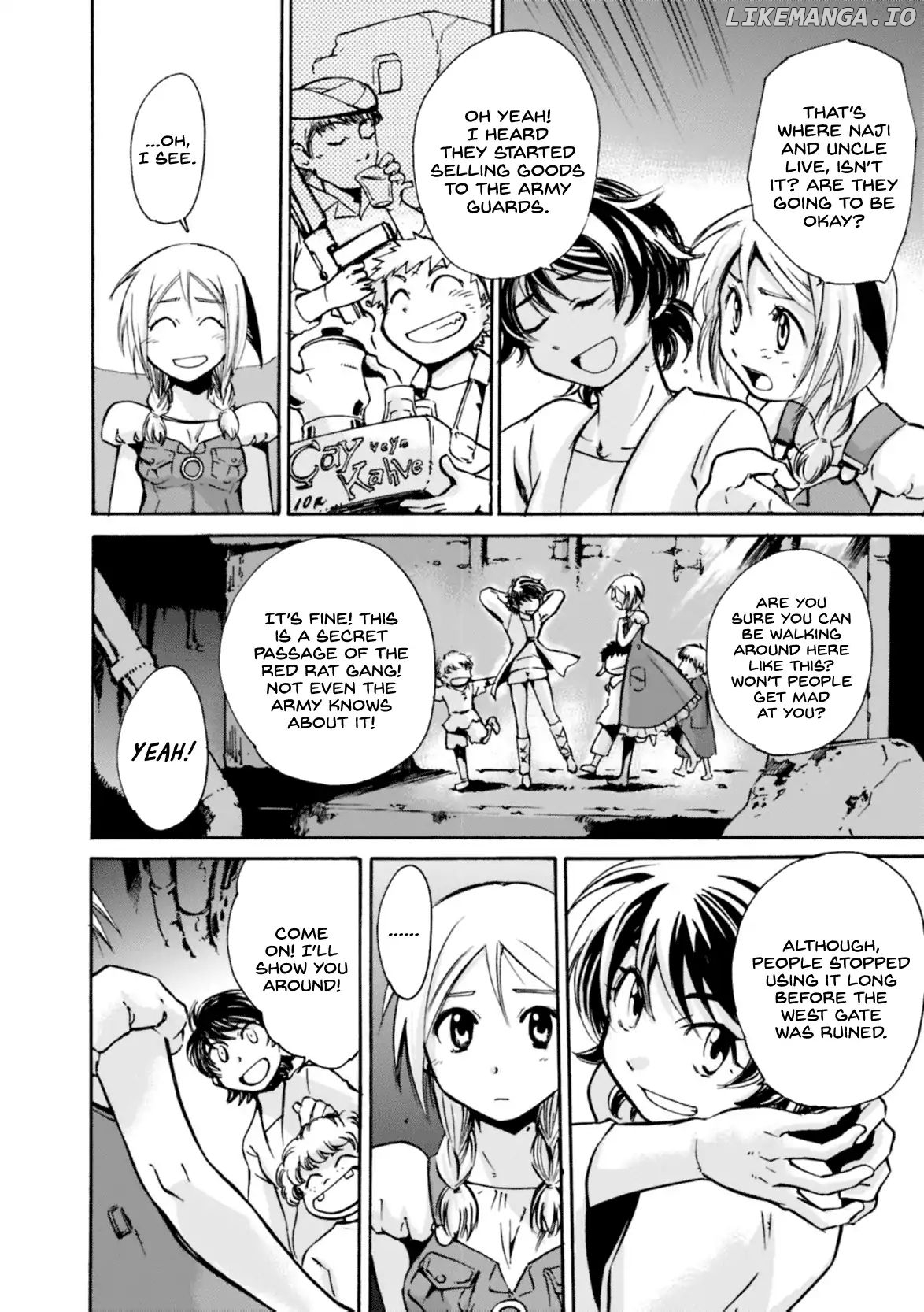 Mushikago no Cagaster chapter 8 - page 7