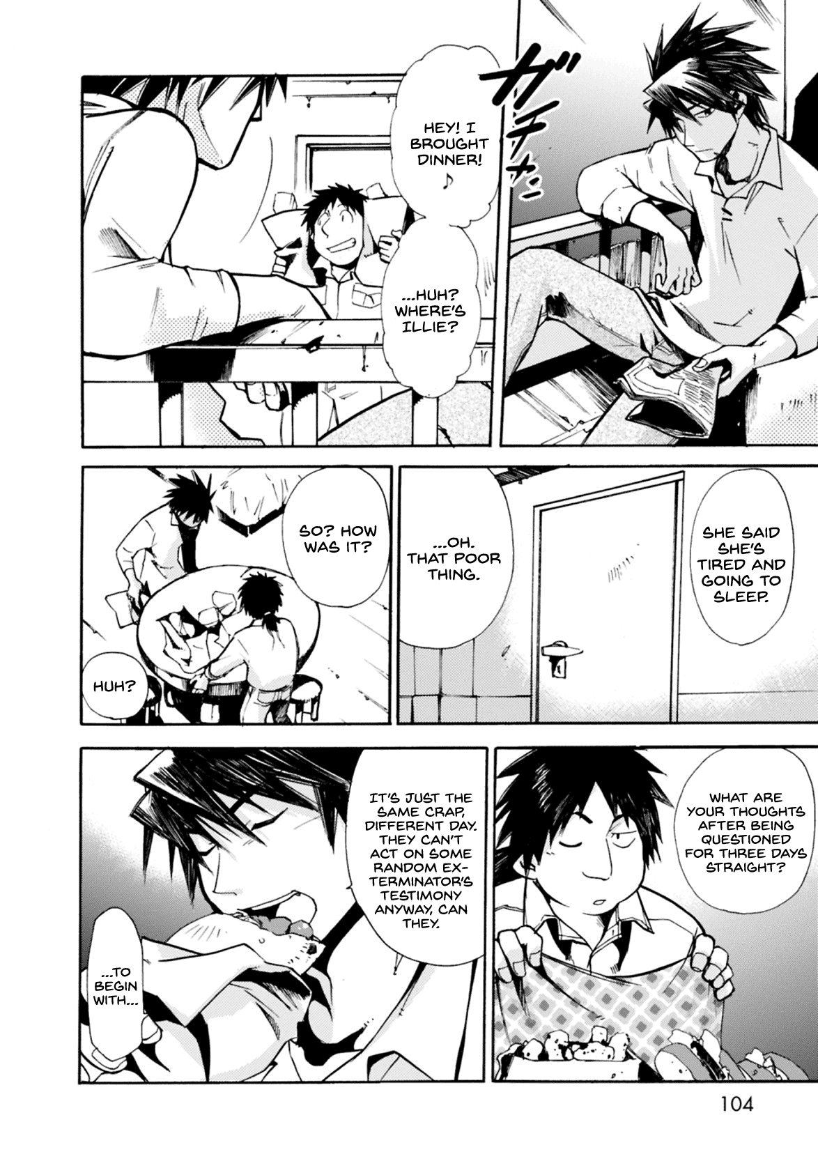 Mushikago no Cagaster chapter 7 - page 21