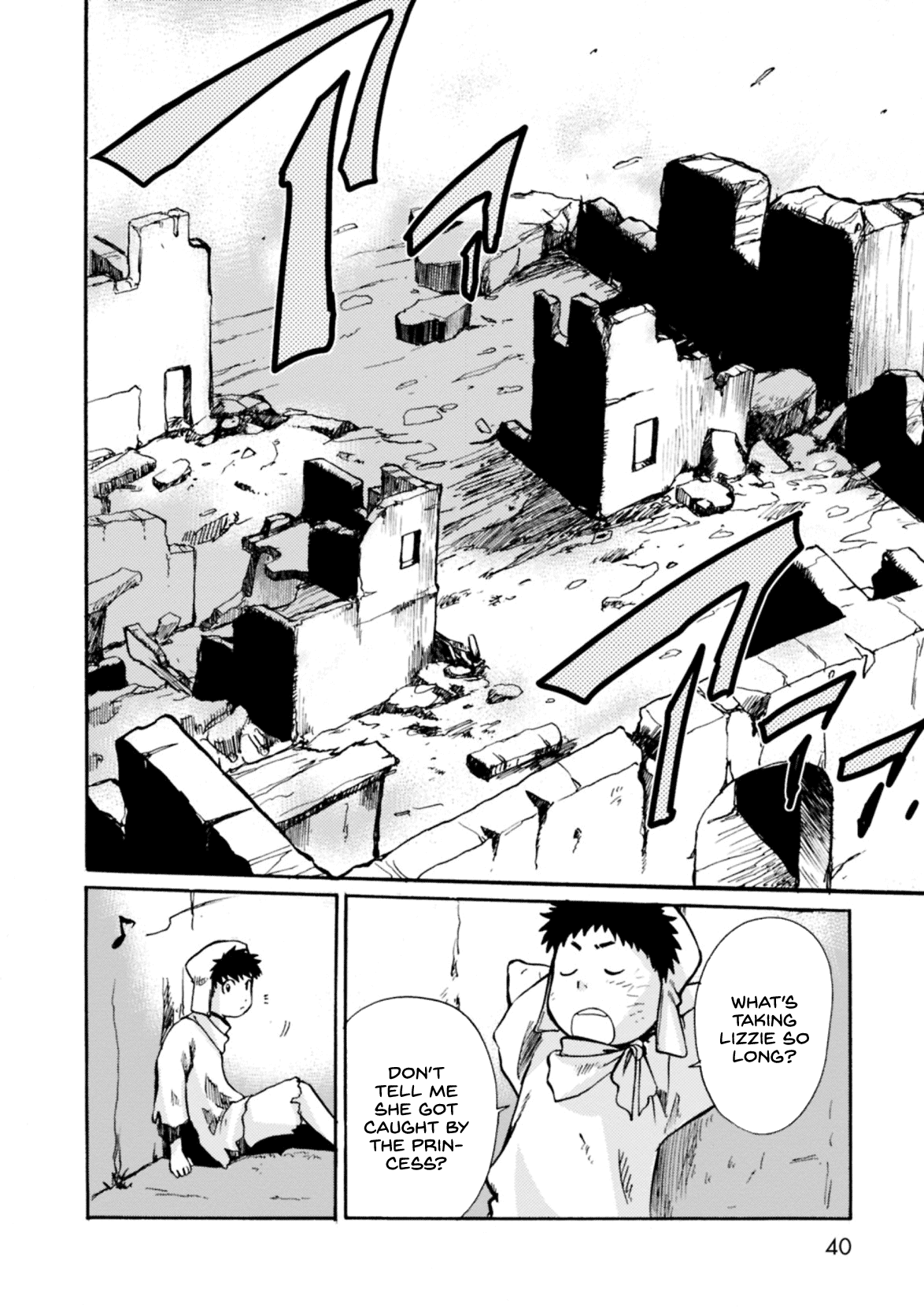 Mushikago no Cagaster chapter 5 - page 40