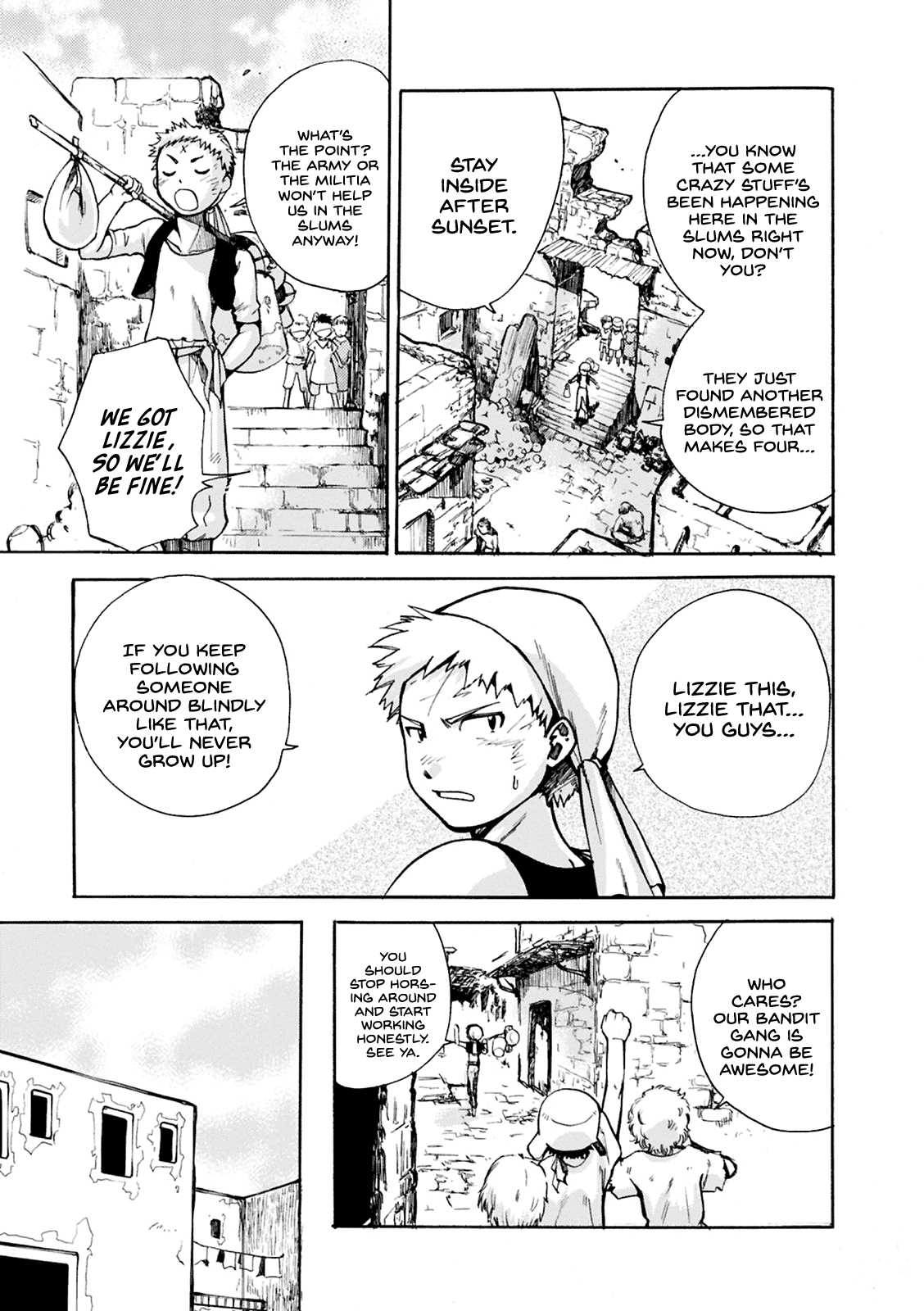 Mushikago no Cagaster chapter 4 - page 4