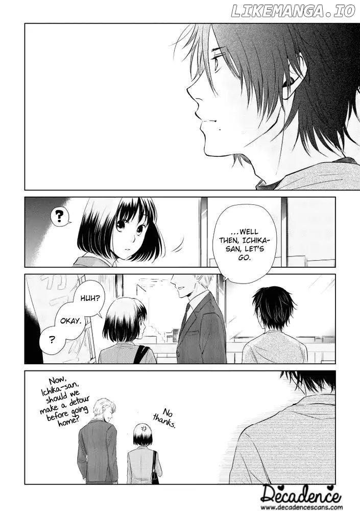 Koi to Yobu ni wa Kimochi Warui chapter 12 - page 16