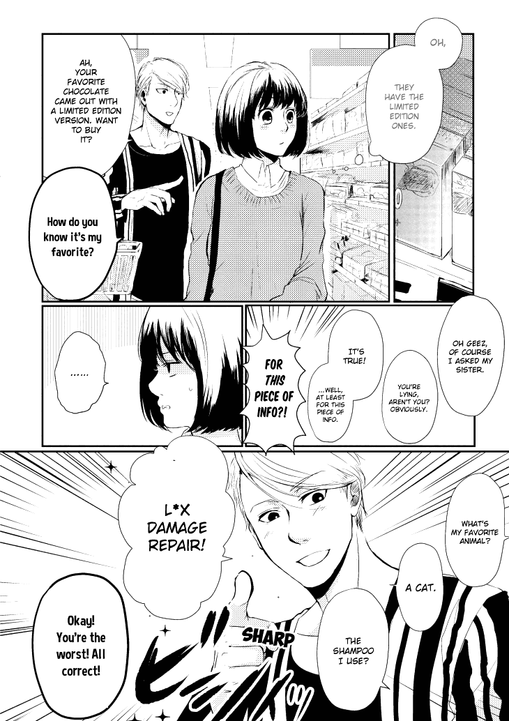 Koi to Yobu ni wa Kimochi Warui chapter 3 - page 4