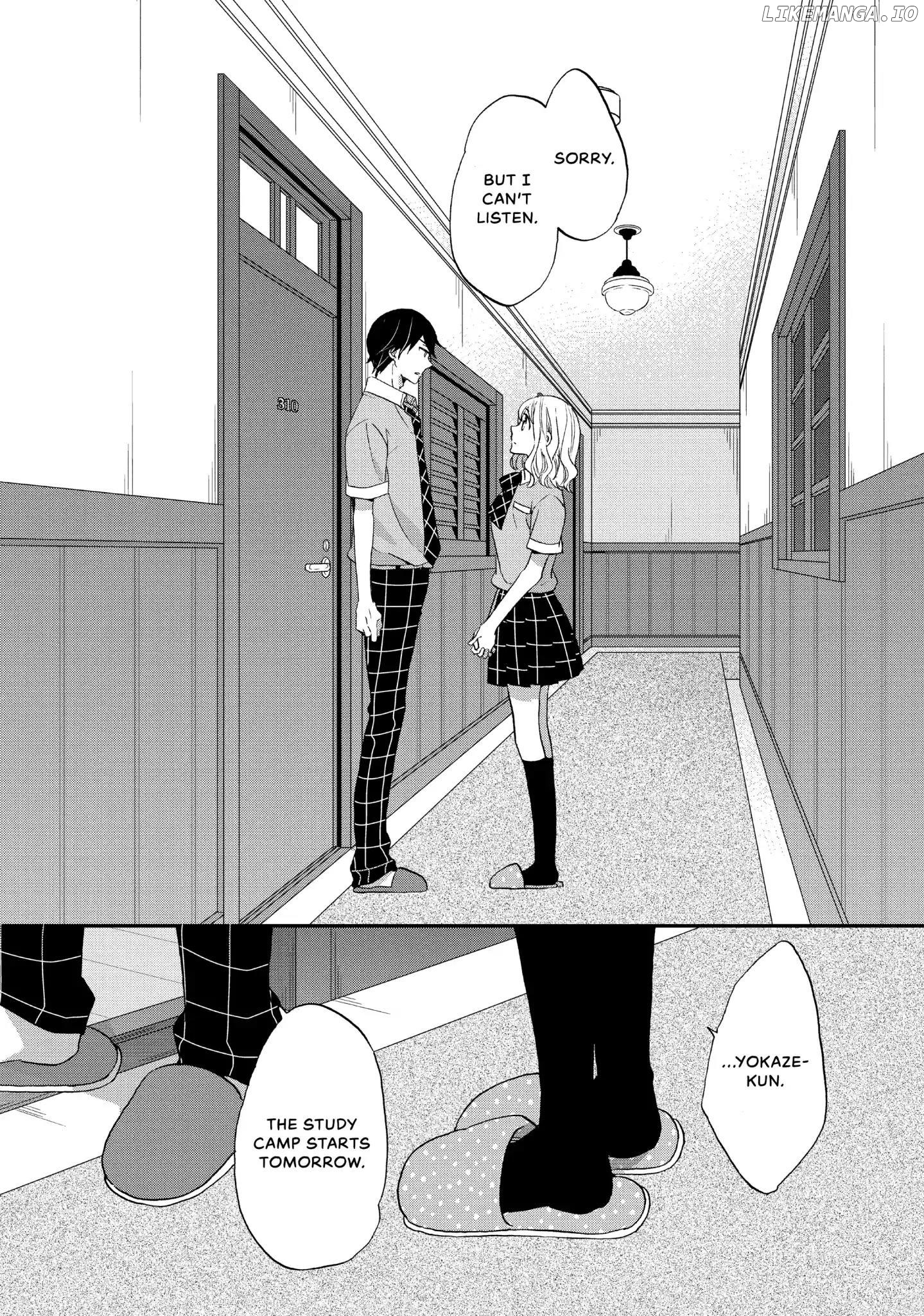 Koi to Himitsu no Gakuseiryou chapter 8 - page 4