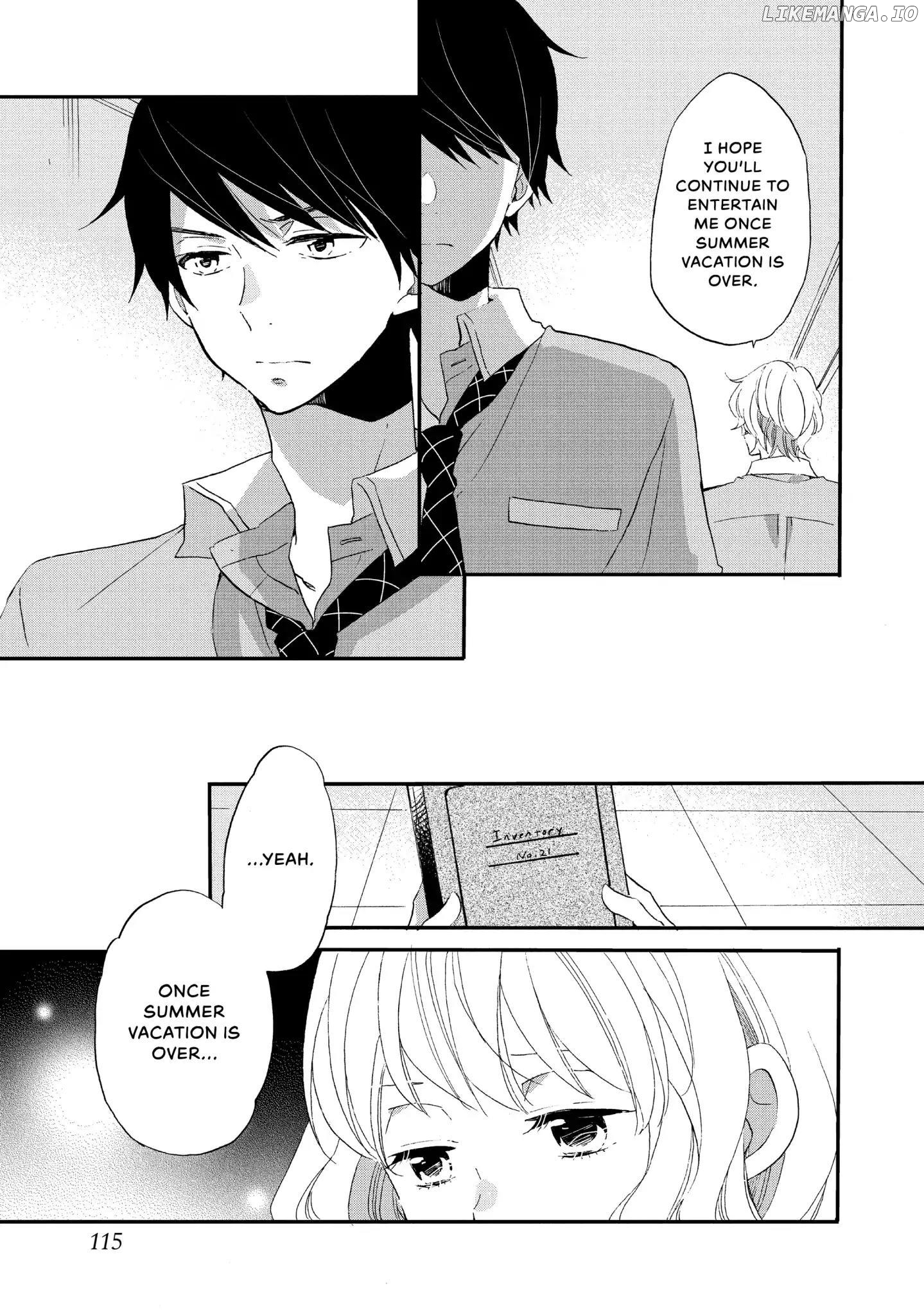 Koi to Himitsu no Gakuseiryou chapter 7 - page 33