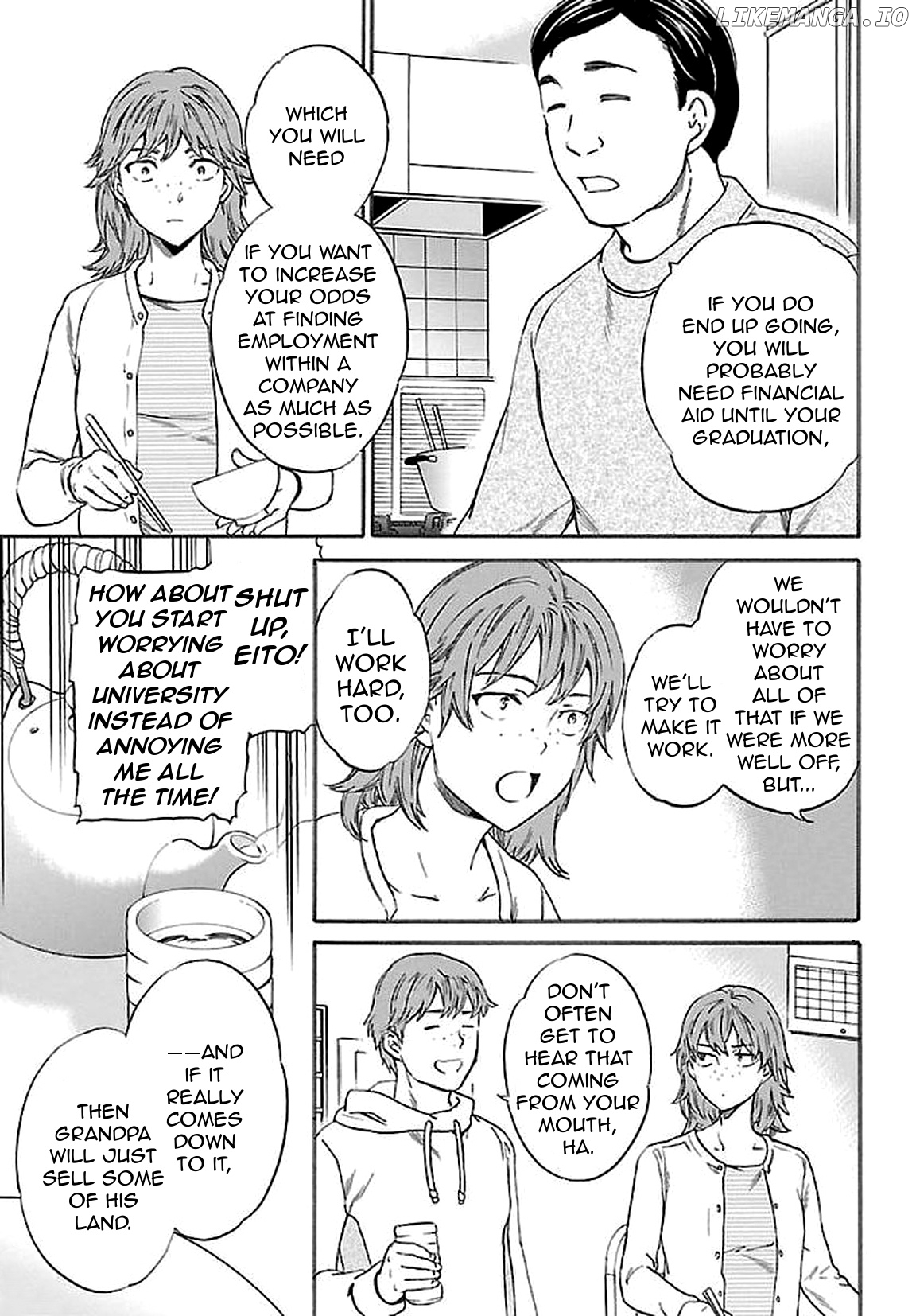 Kenrantaru Grande Scene chapter 55 - page 13