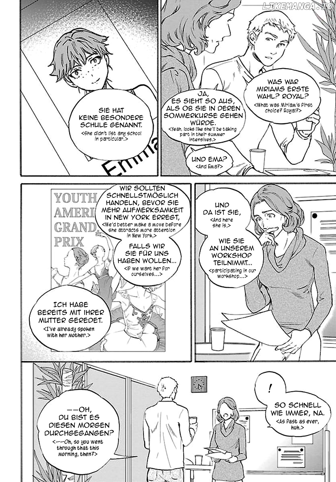 Kenrantaru Grande Scene chapter 55 - page 8