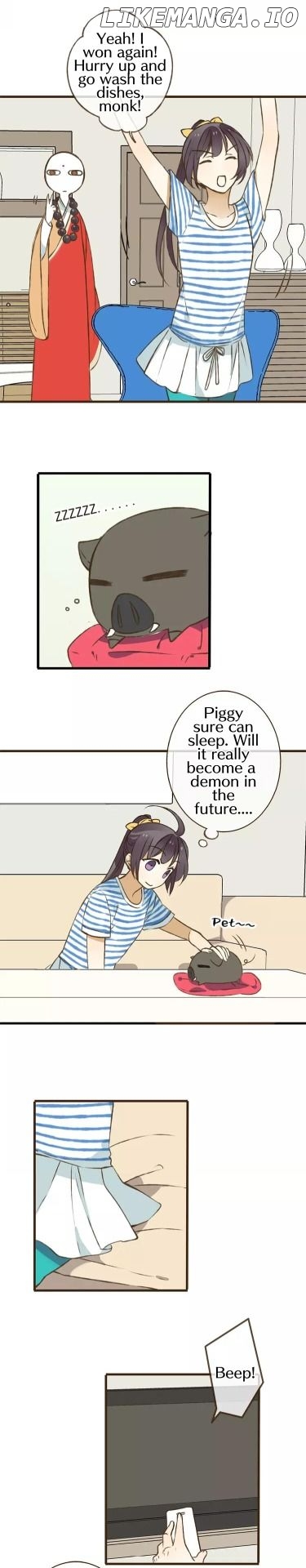 A "Dimwitted" Monk fell from Heaven chapter 23 - page 3