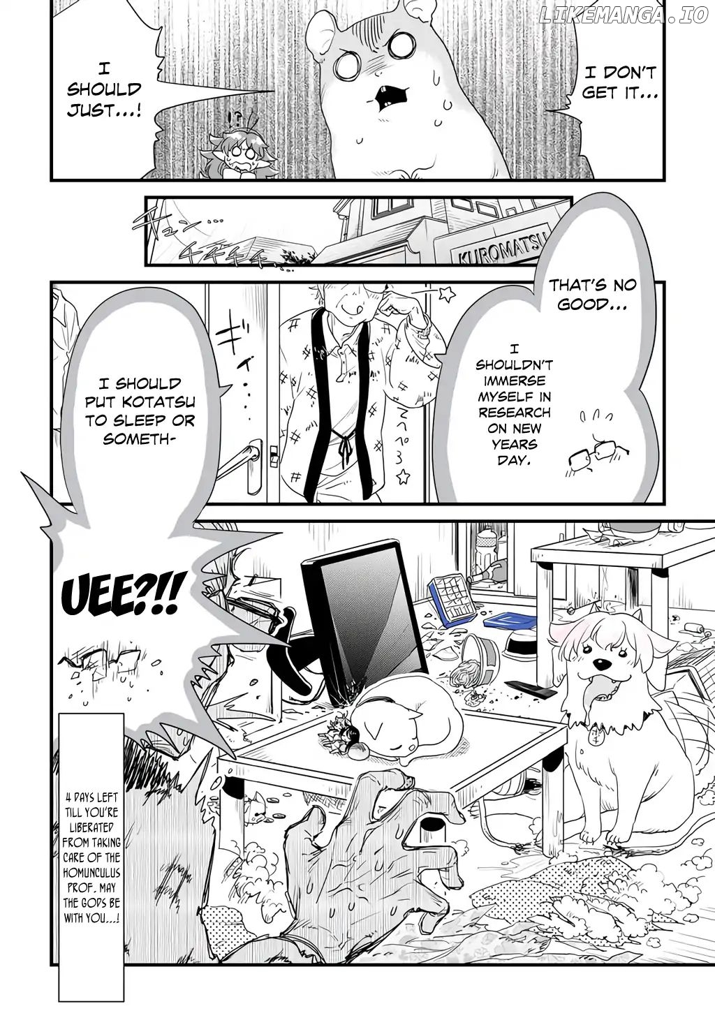 Hakase no Kimagure Homunculus chapter 37 - page 2