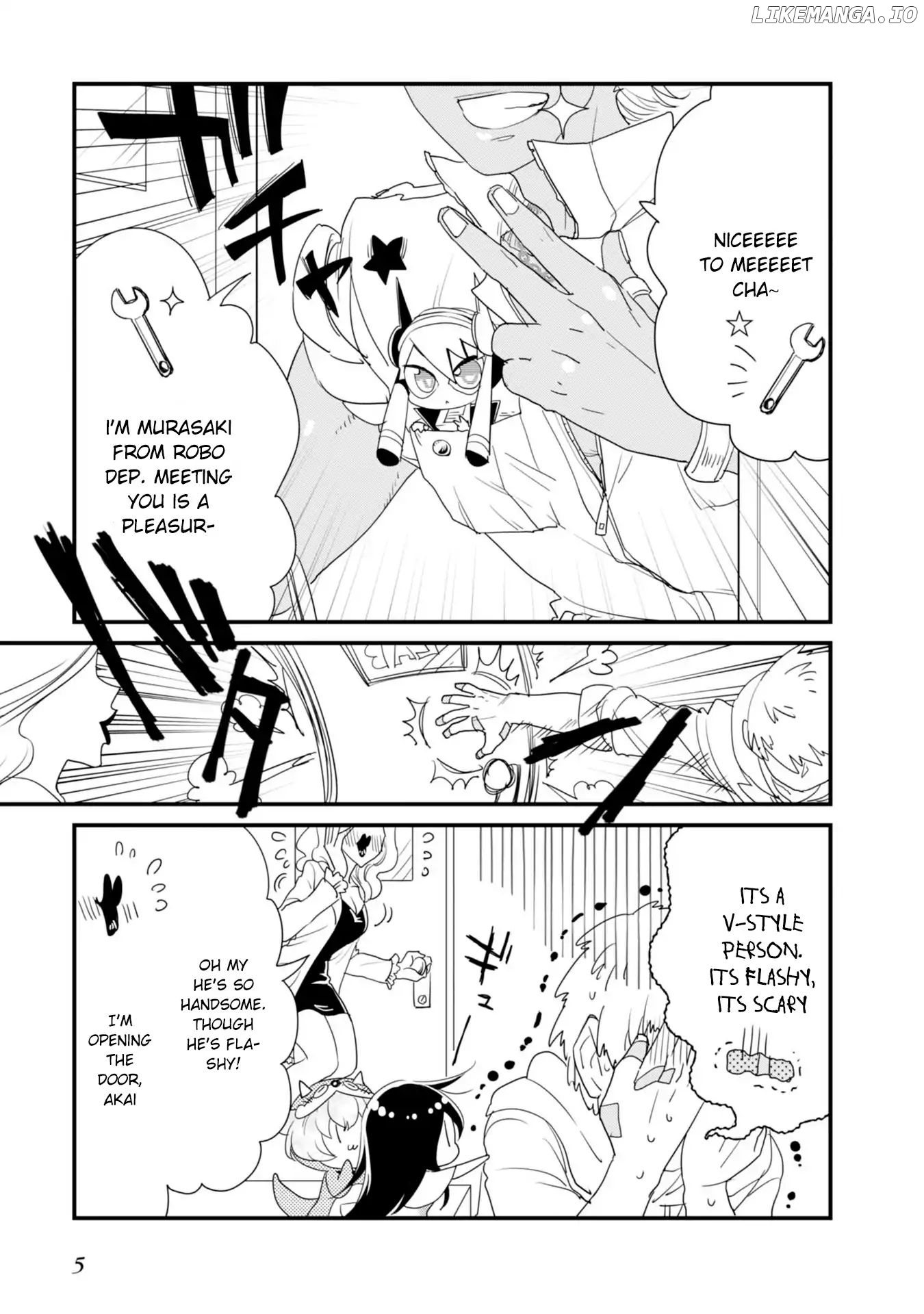 Hakase no Kimagure Homunculus chapter 12 - page 8